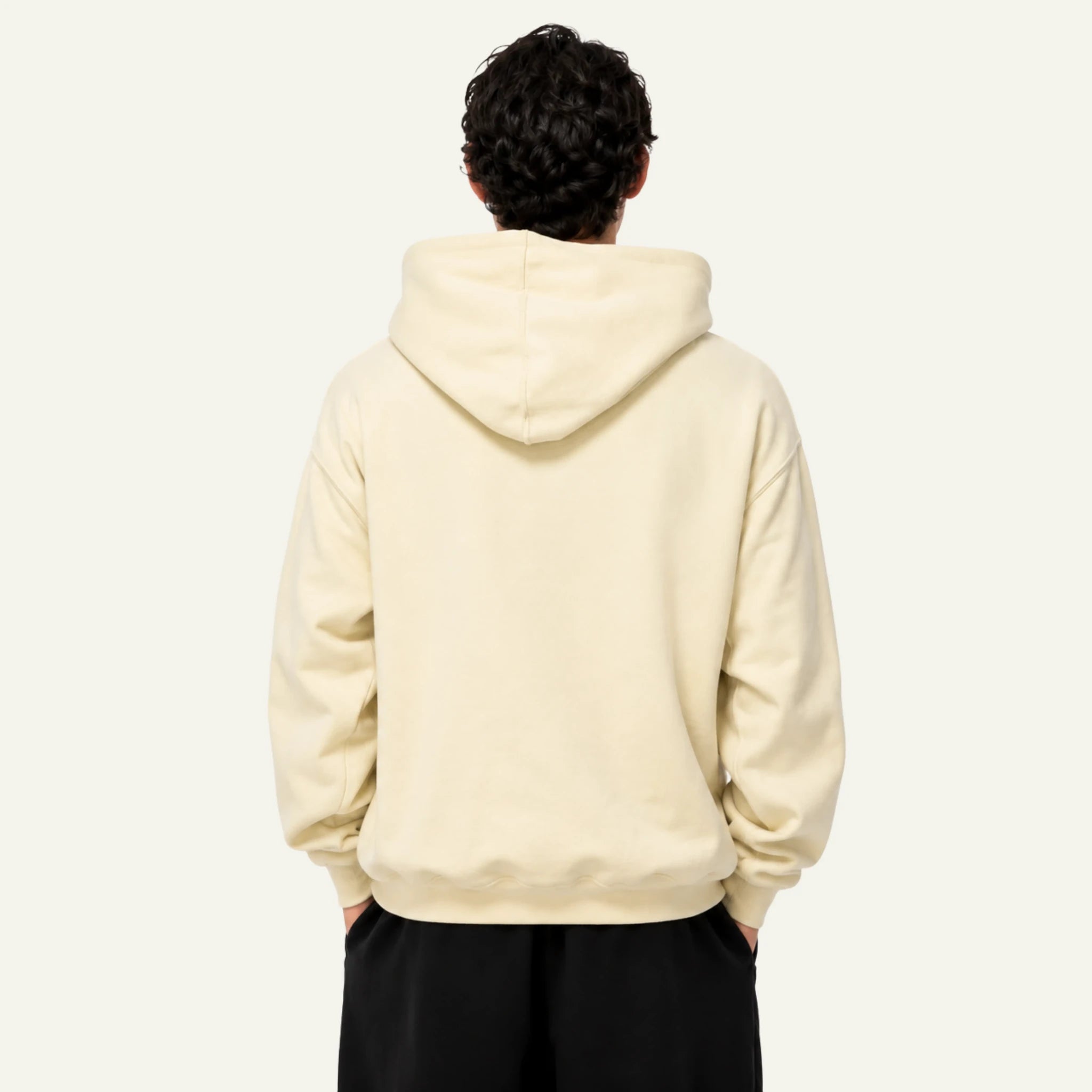 Playera oversize Sudadera Oversize 420g Personalizada vista trasera HOODEE