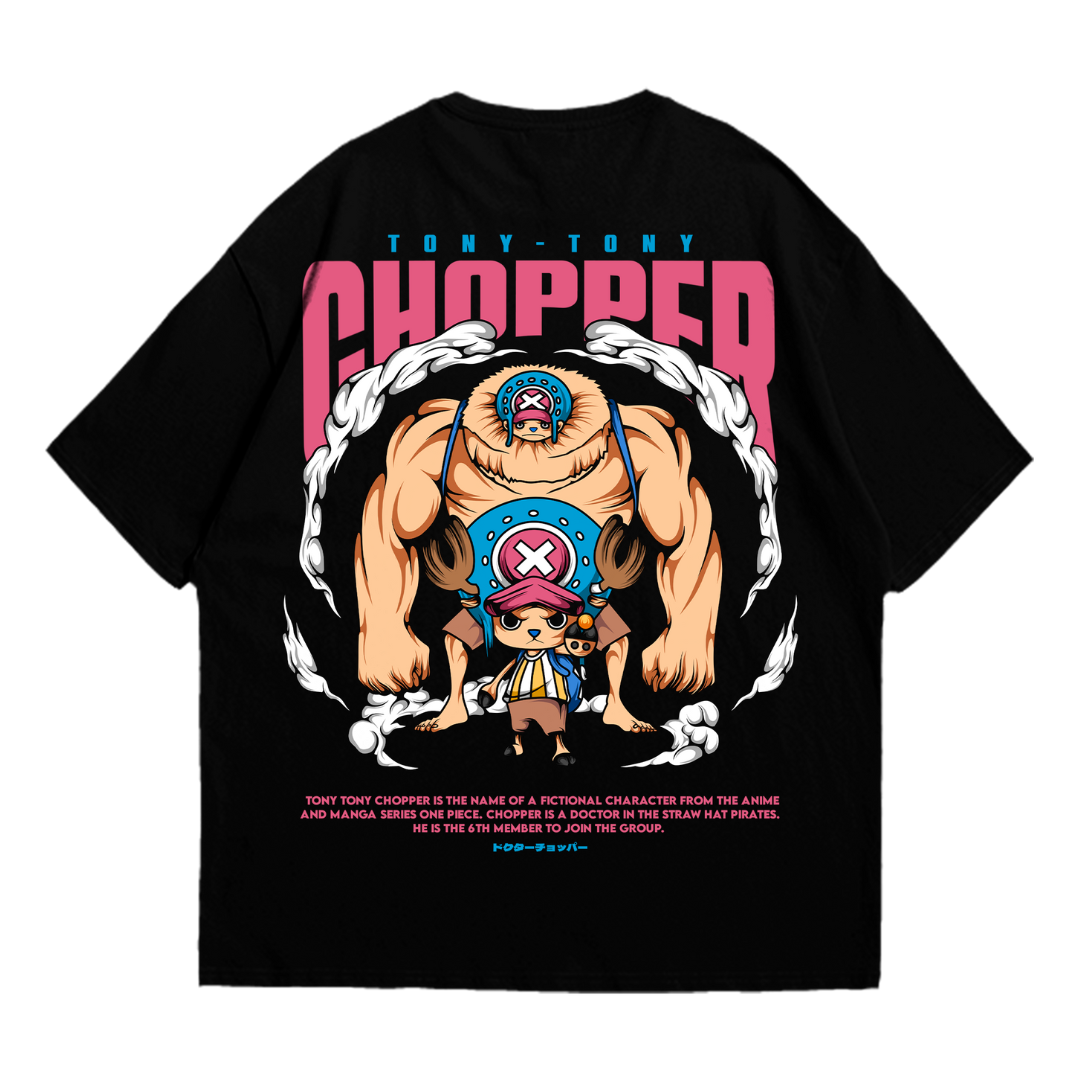Playera oversize One piece - Chopper #1