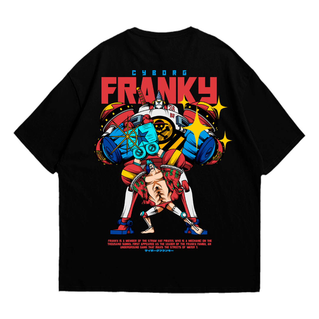 Playera oversize One piece - Franky #1