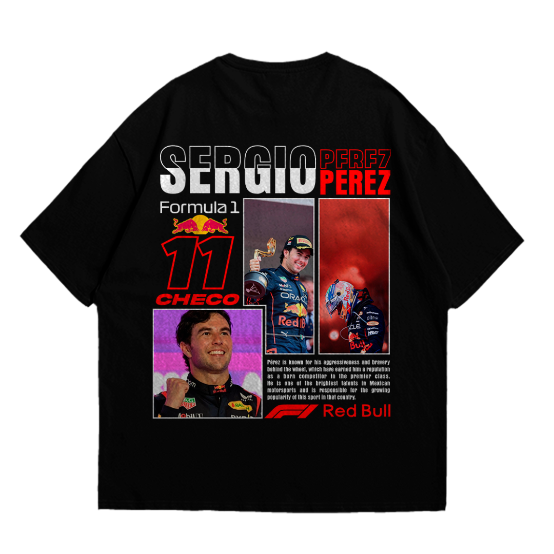 Playera oversize - Checo Pérez