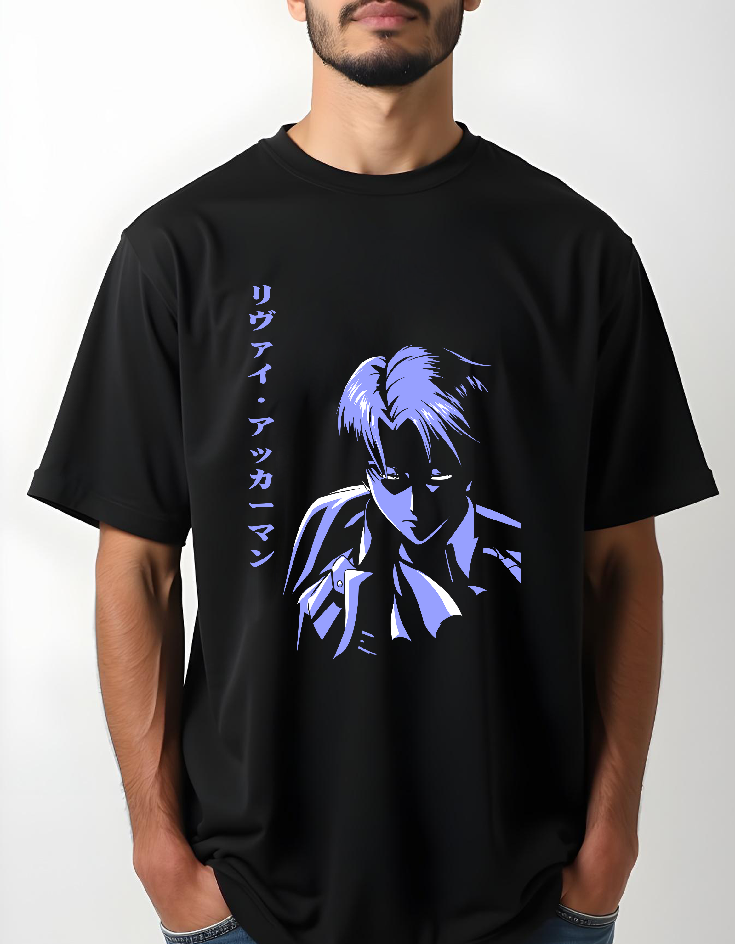 Playera oversize Attack on Titan - Ackerman