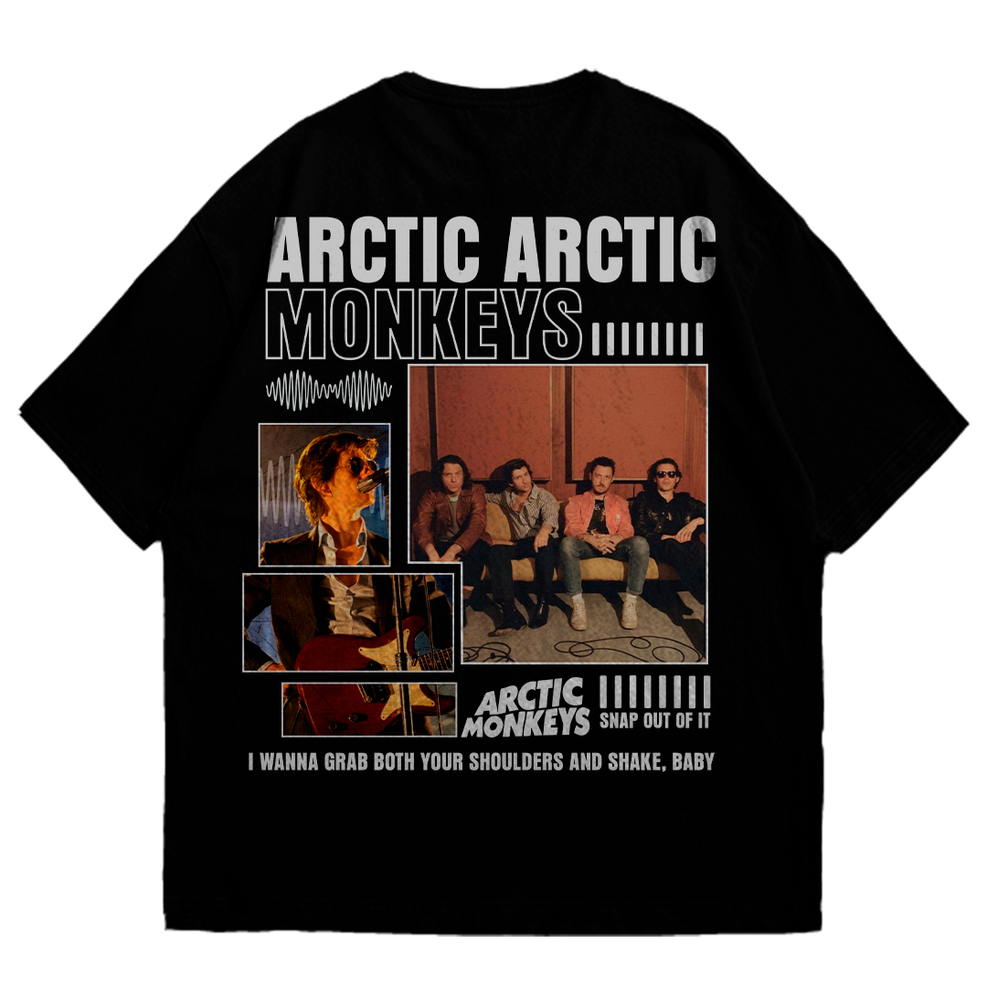 Playera oversize Artic Monkeys #1
