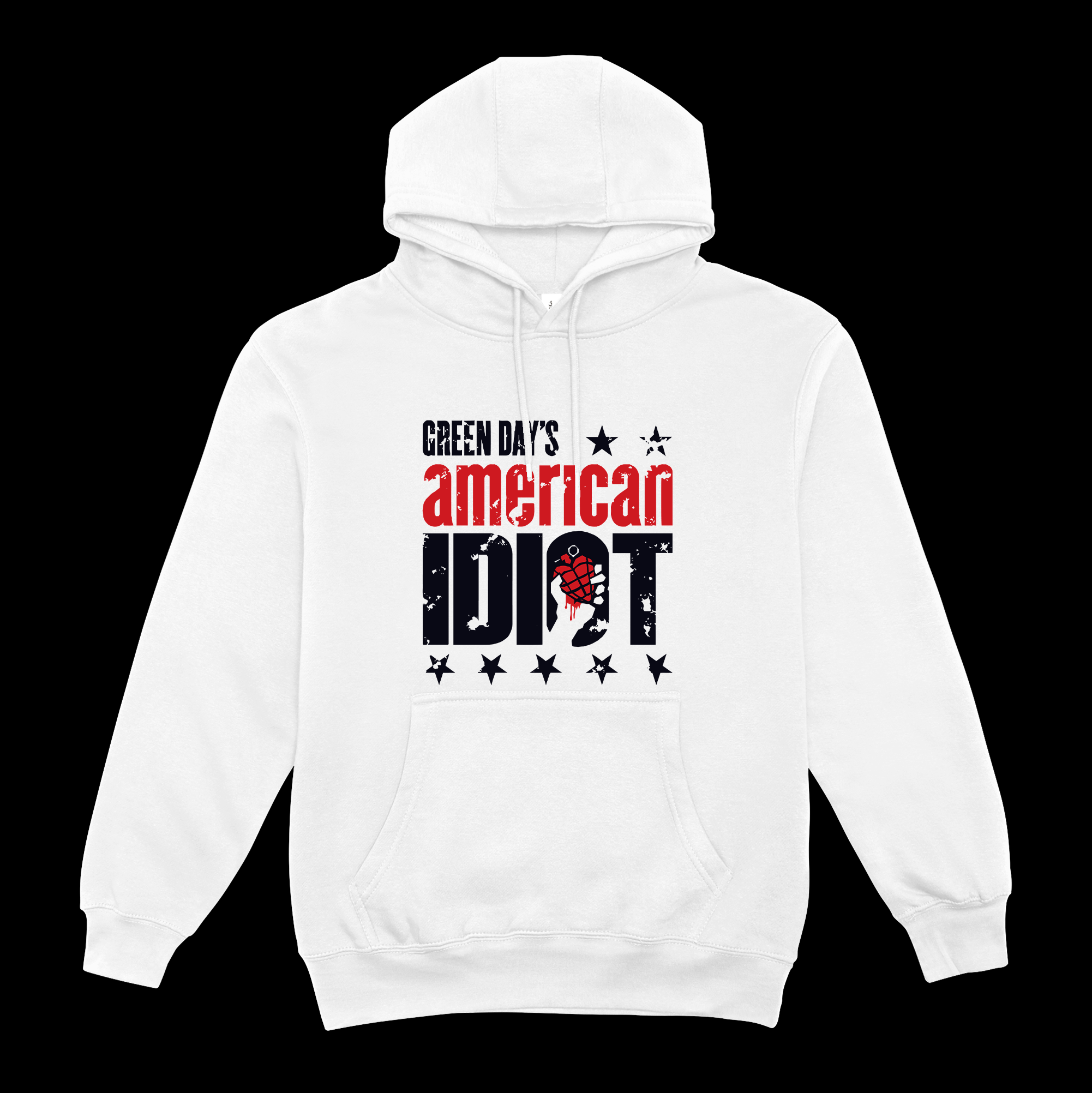 Hoodie de Green day #1 negro