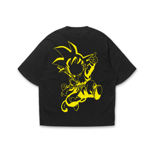 Playera oversize Dragon Ball Z - Kid goku #1