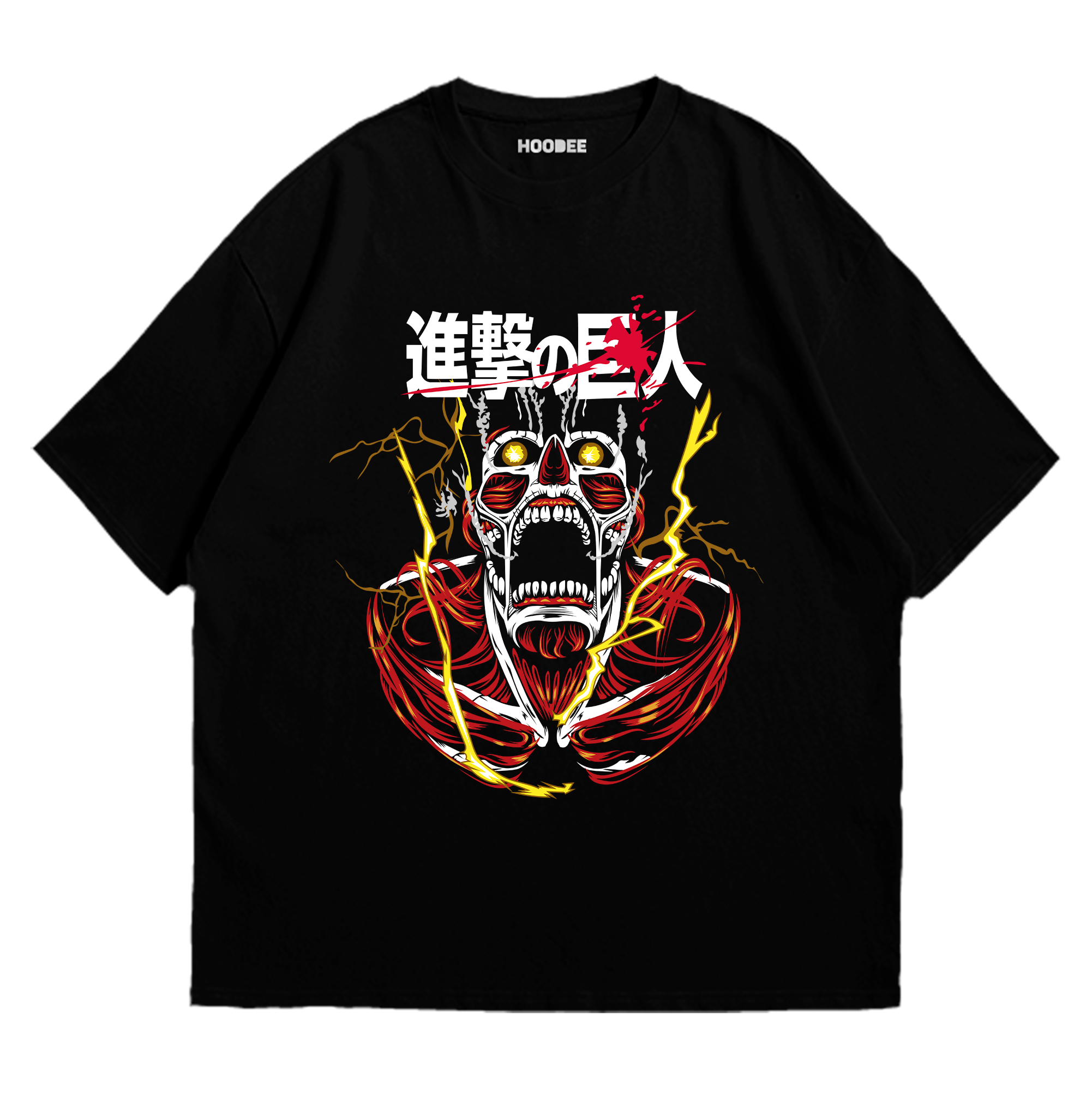 Playera oversize Attack on Titan #3