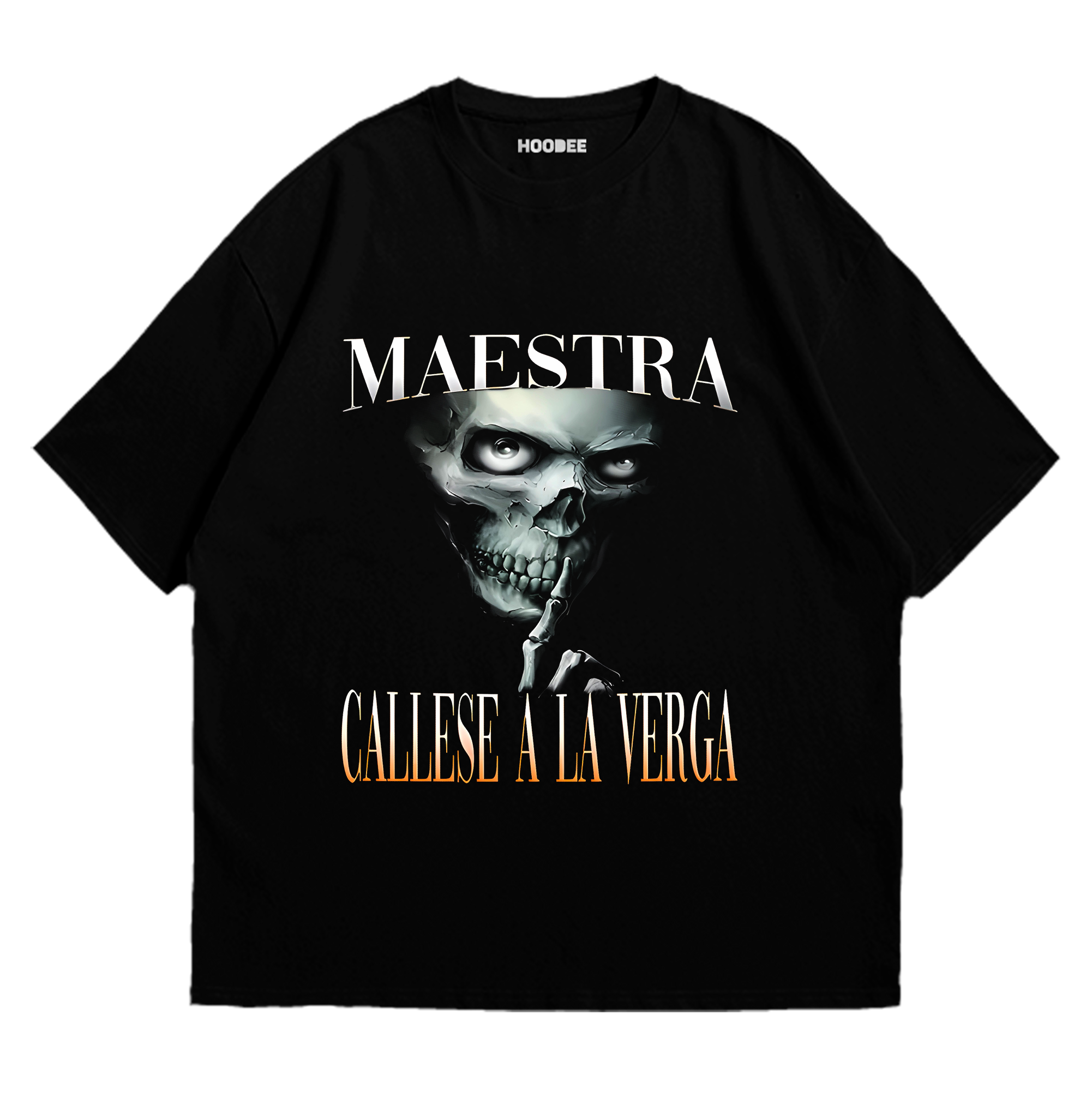 Playera oversize - A veces, el silencio lo dice todo