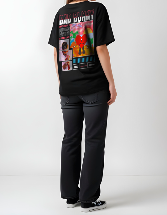 Playera oversize Bad Bunny #2
