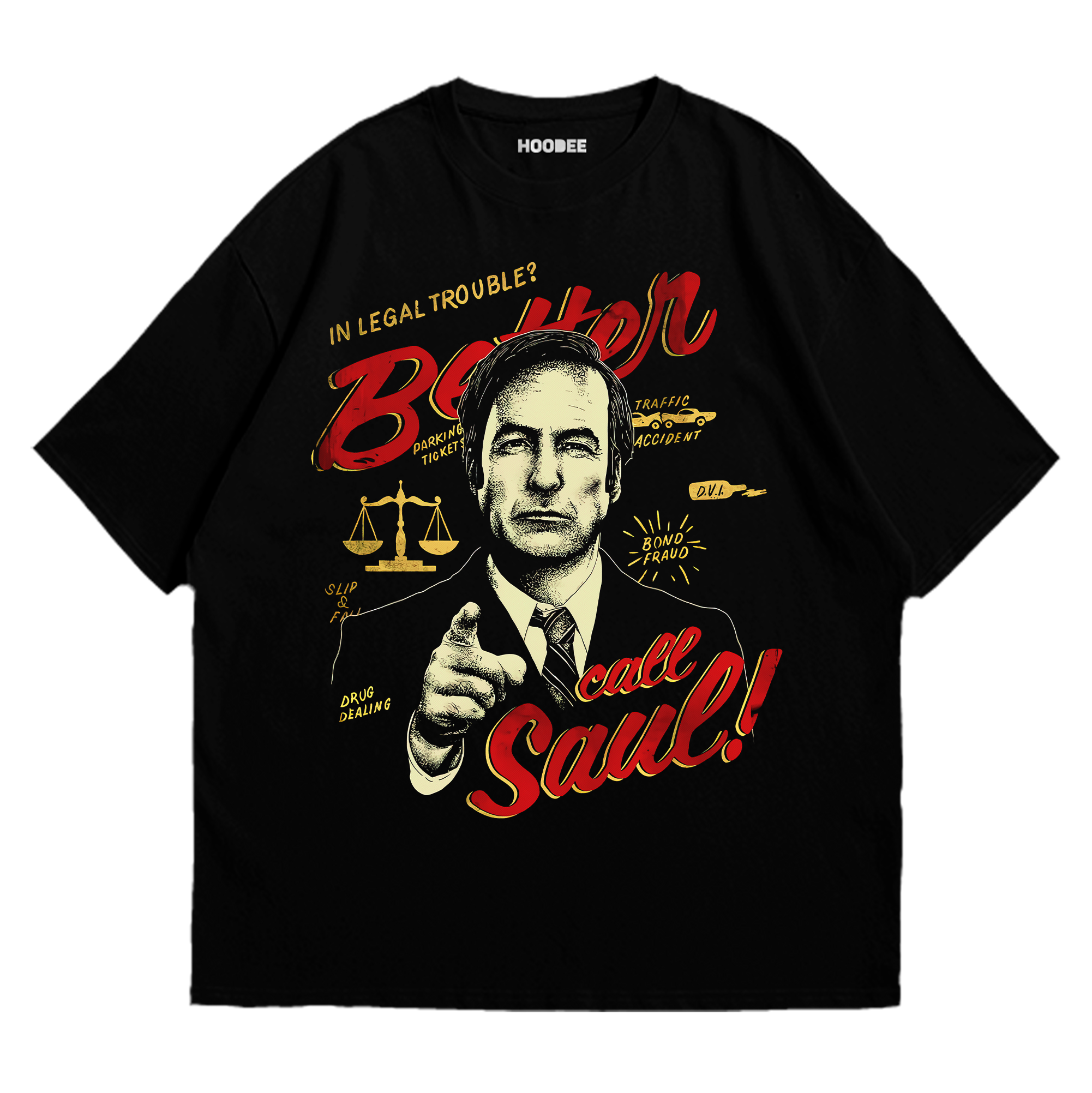 Playera oversize Better call saul #1