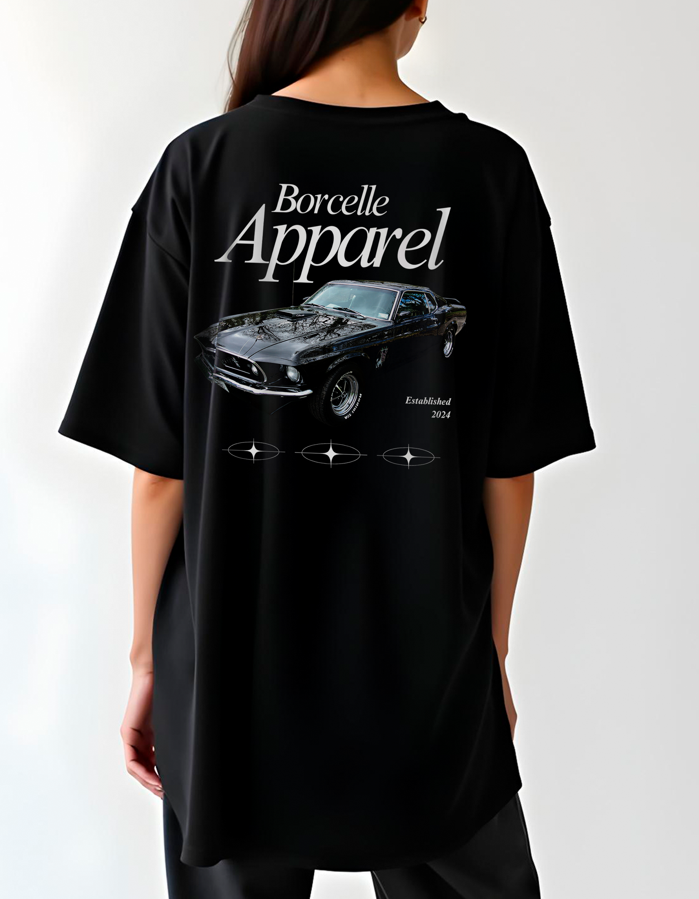 Playera oversize Borcelle