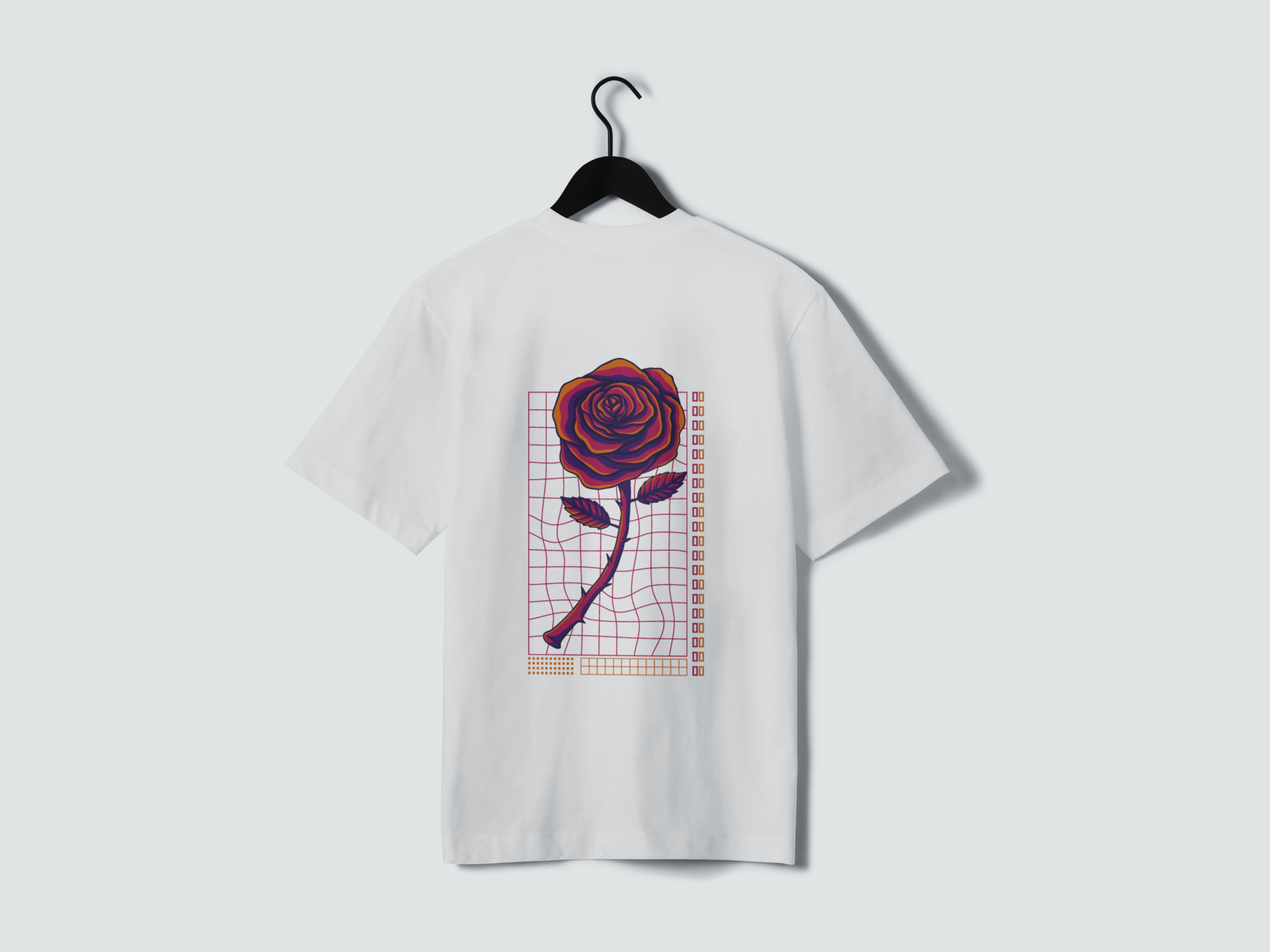 Playera manga corta Rose 1