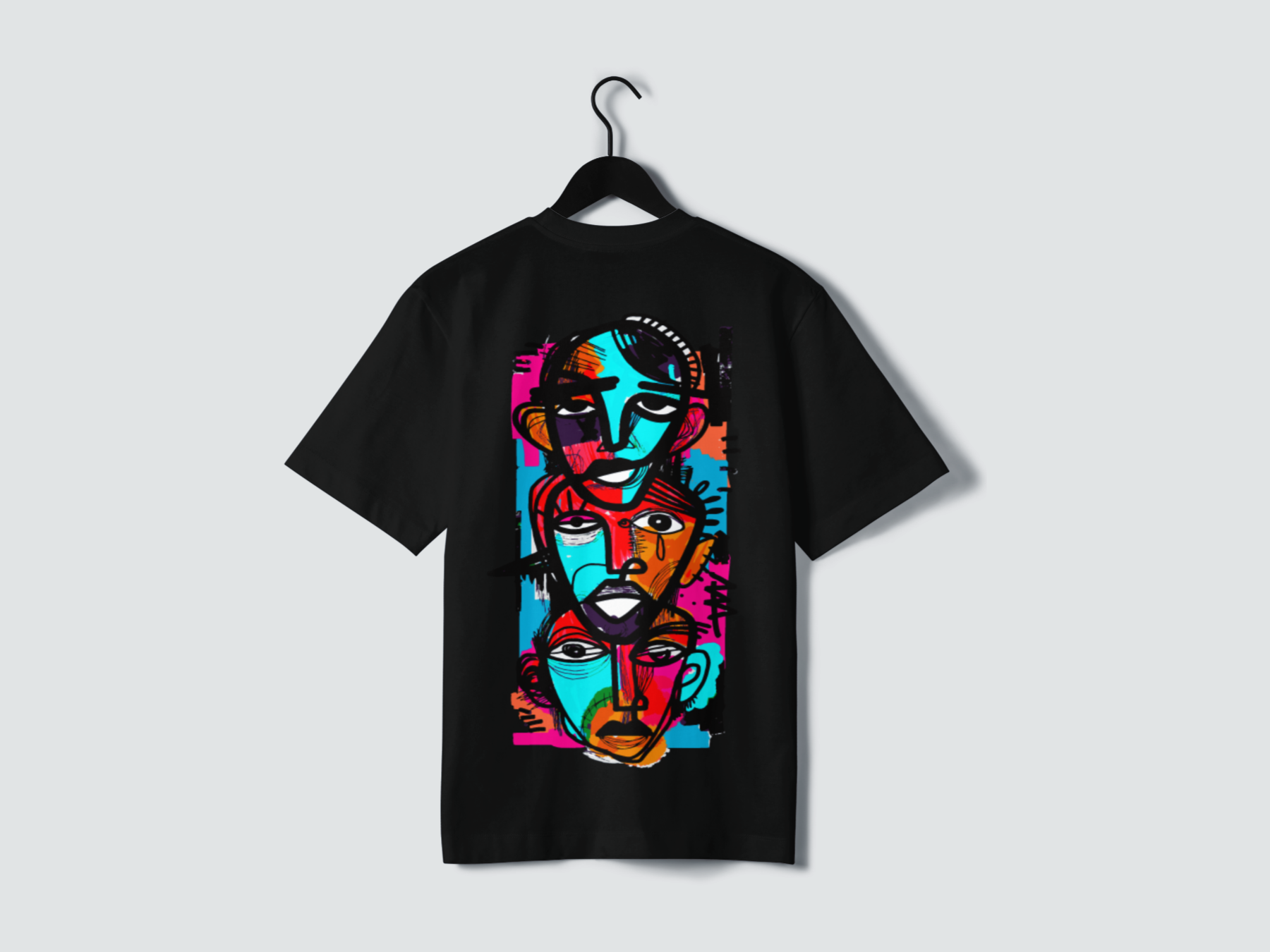 Playera manga corta 3 CARAS HOODEE