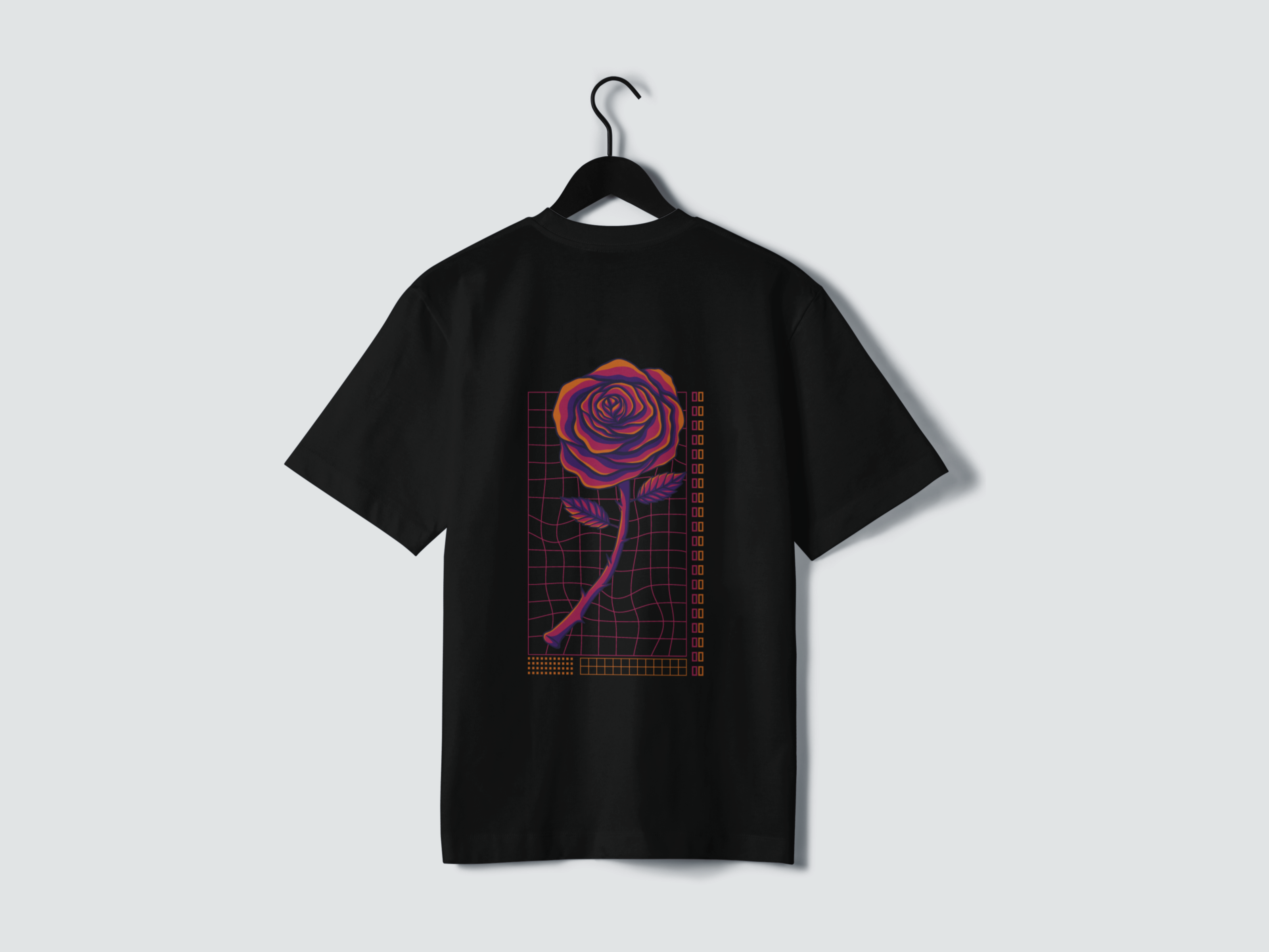 Playera manga corta Rose 1