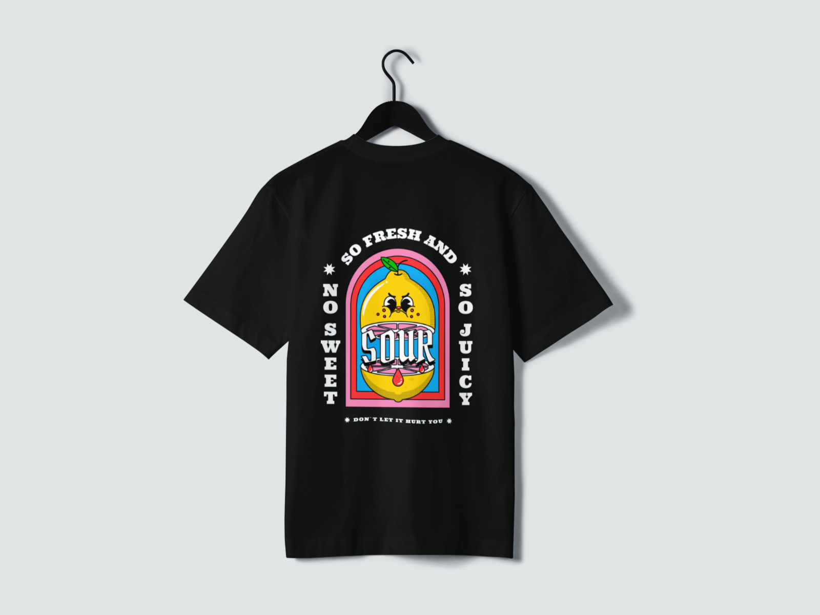 Playera manga corta LEMON SOURCE