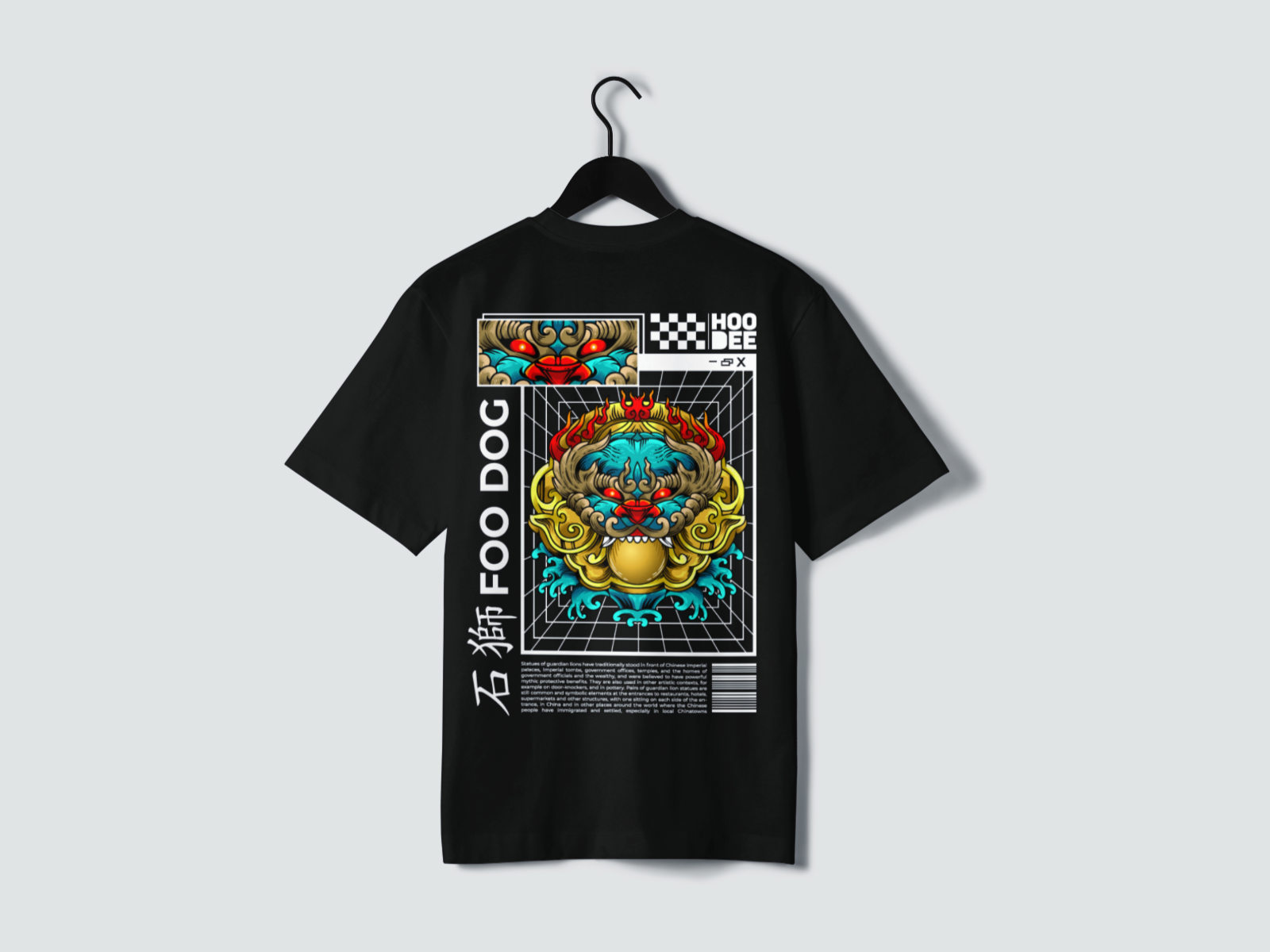 Playera manga corta FOO DOG