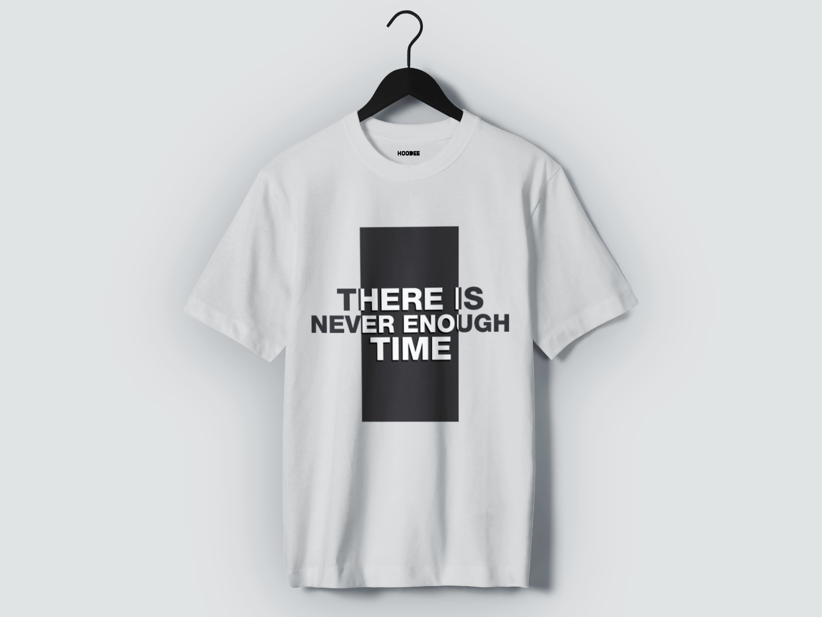 Playera manga corta Never enough time