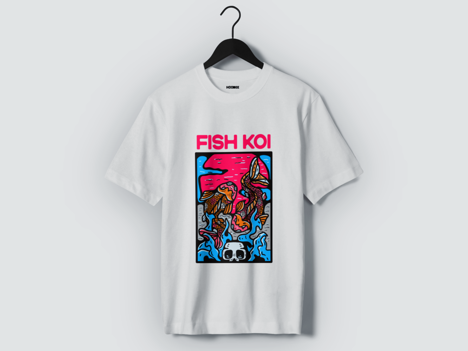 Playera manga corta KOI FISH