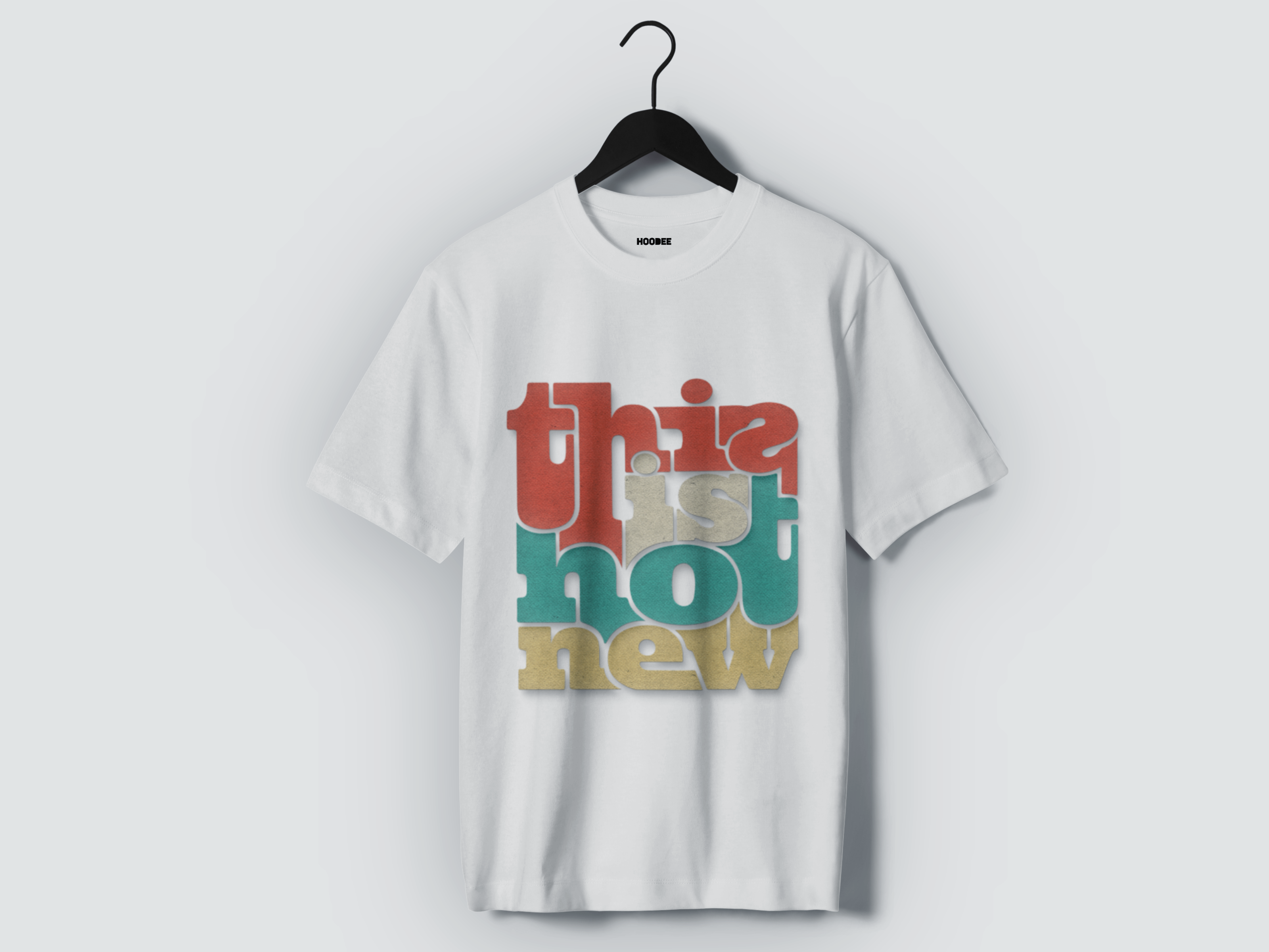 Playera manga corta This is not new hoodee