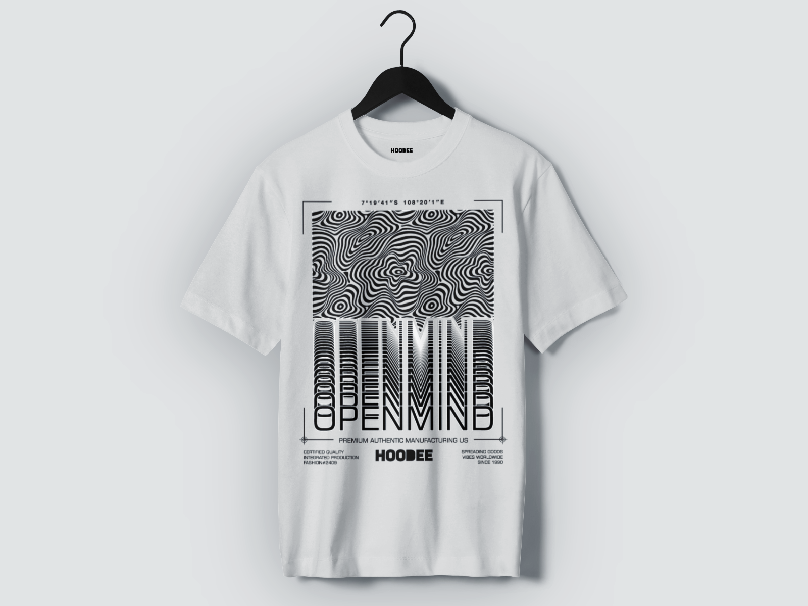Playera manga corta OPEN MIND