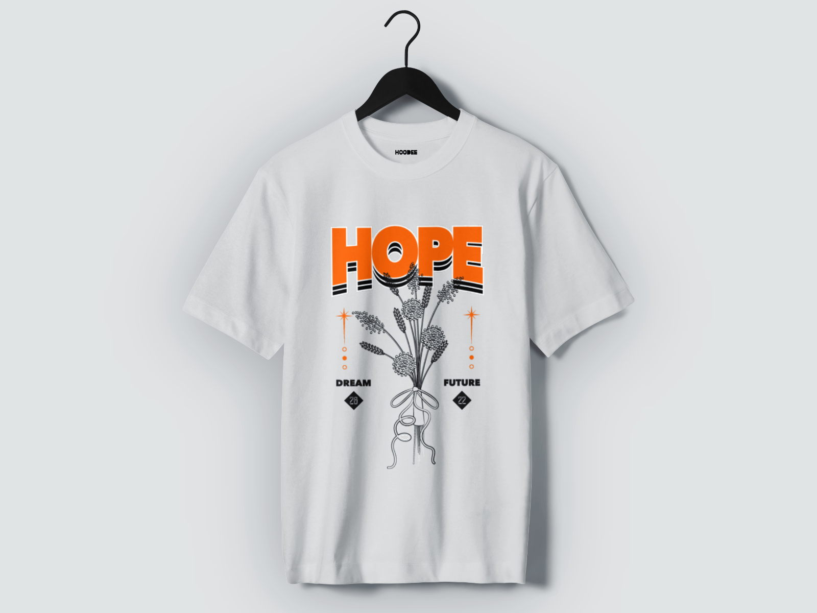 Playera manga corta HOPE