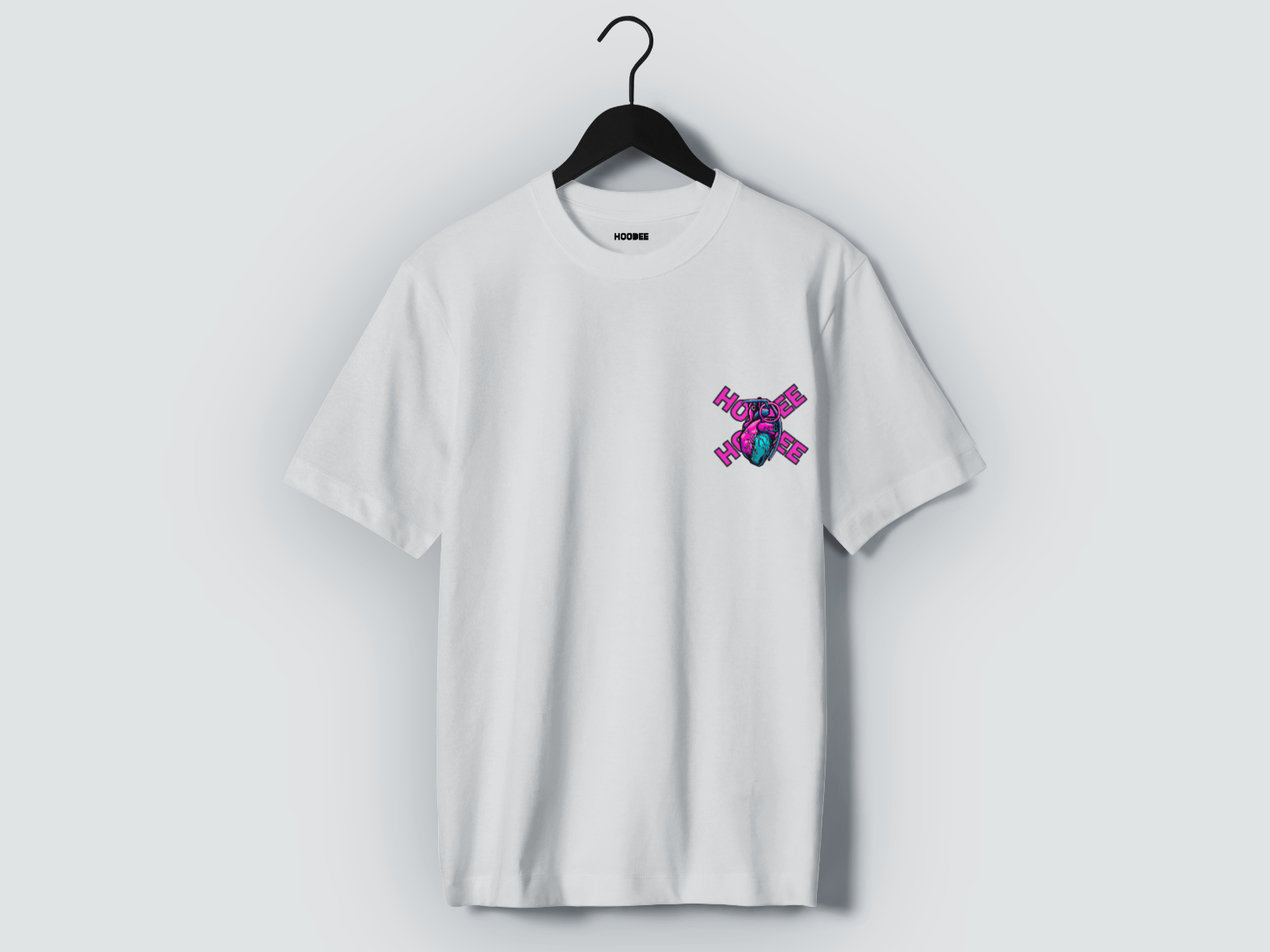 Playera manga corta HOODEE GRANADA