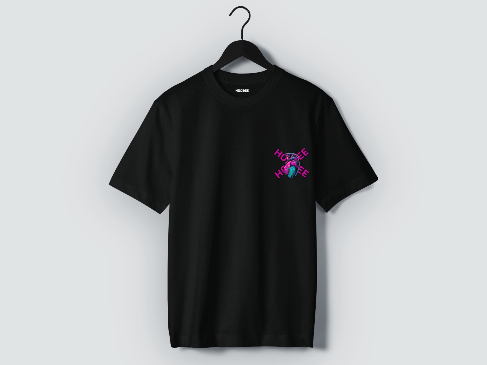 Playera manga corta HOODEE GRANADA