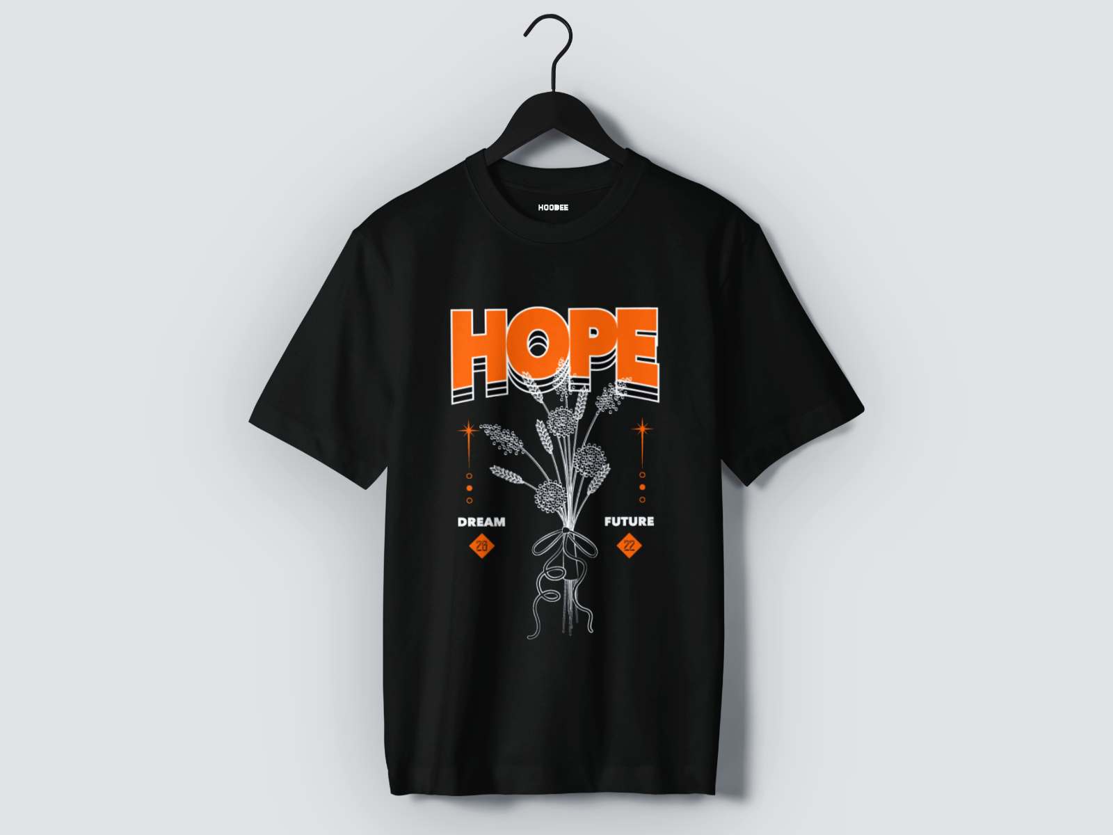 Playera manga corta HOPE