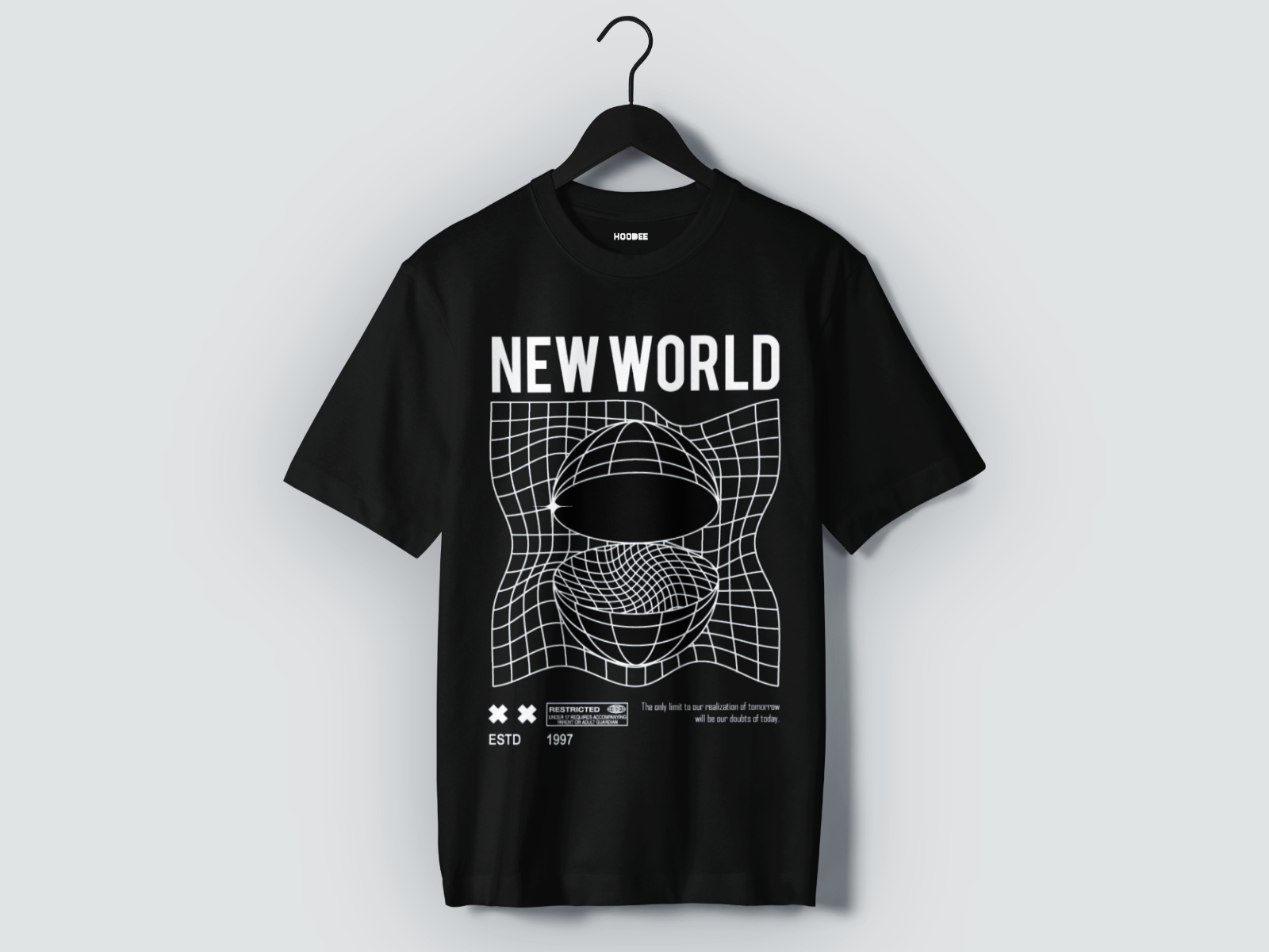 Playera manga corta NEW WORLD