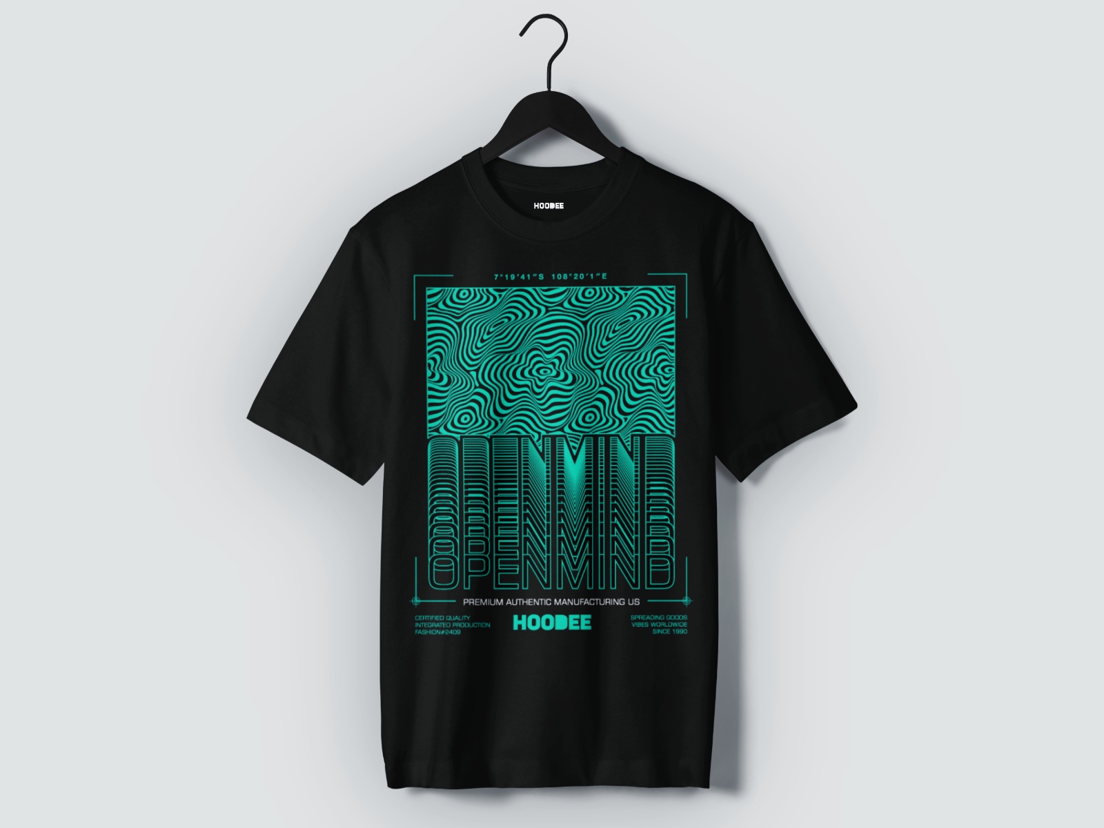 Playera manga corta OPEN MIND