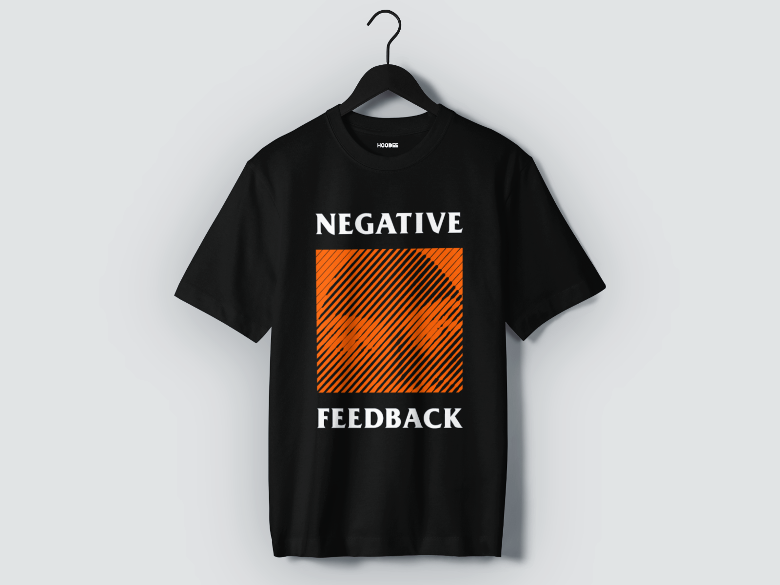 Playera manga corta NEGATIVE