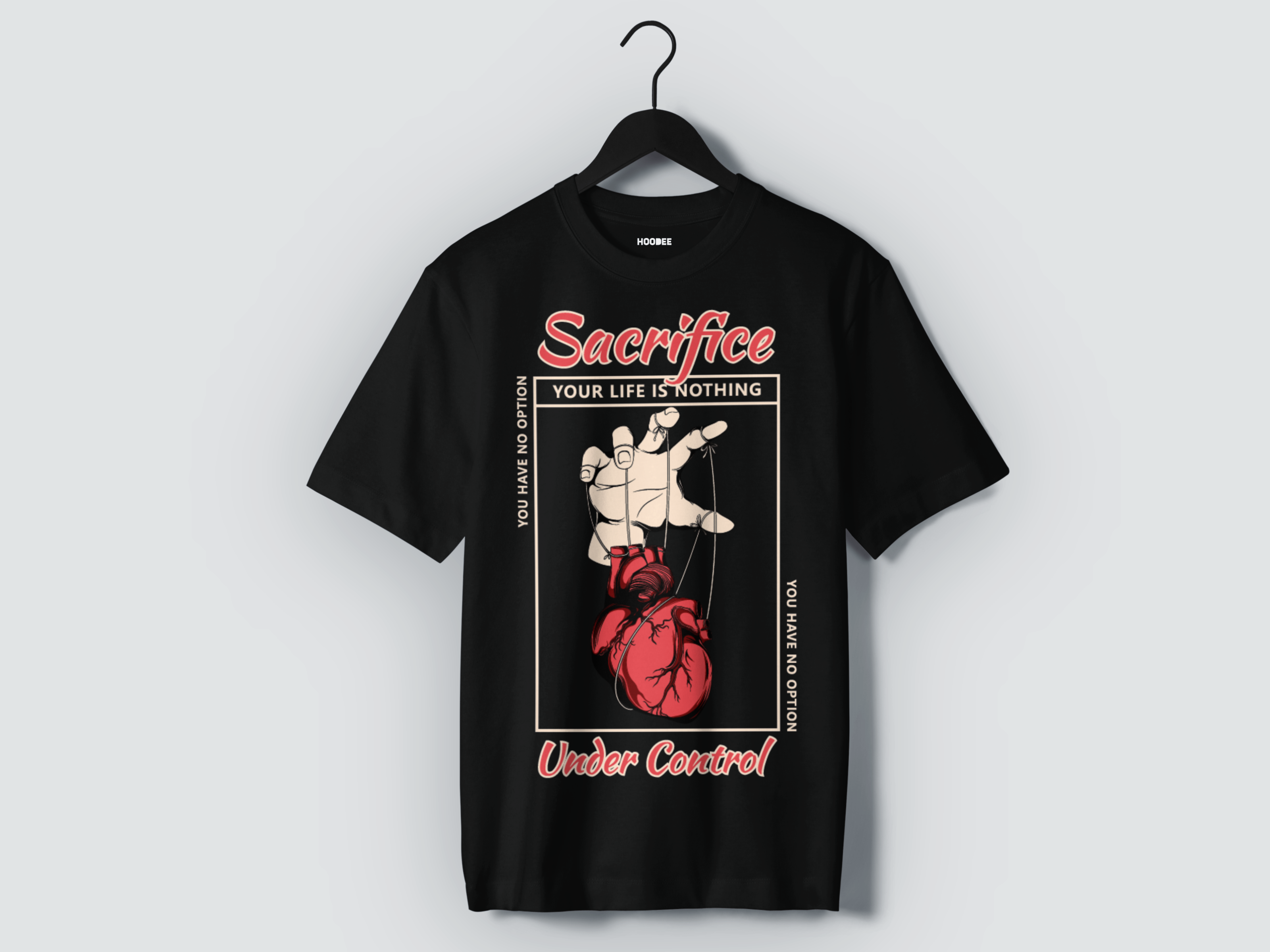 Playera manga corta Sacriface