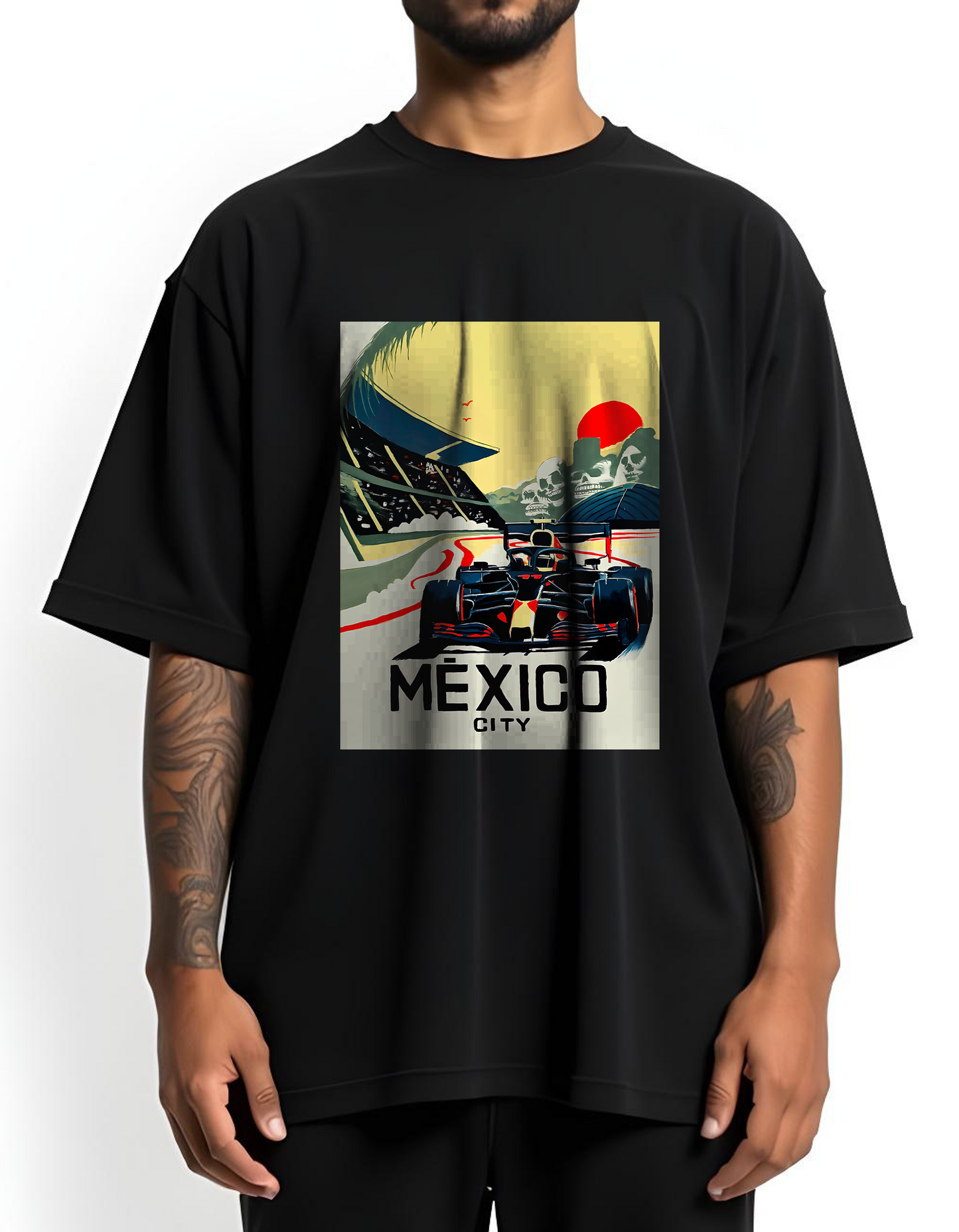 Playera oversize - Checo Pérez #4