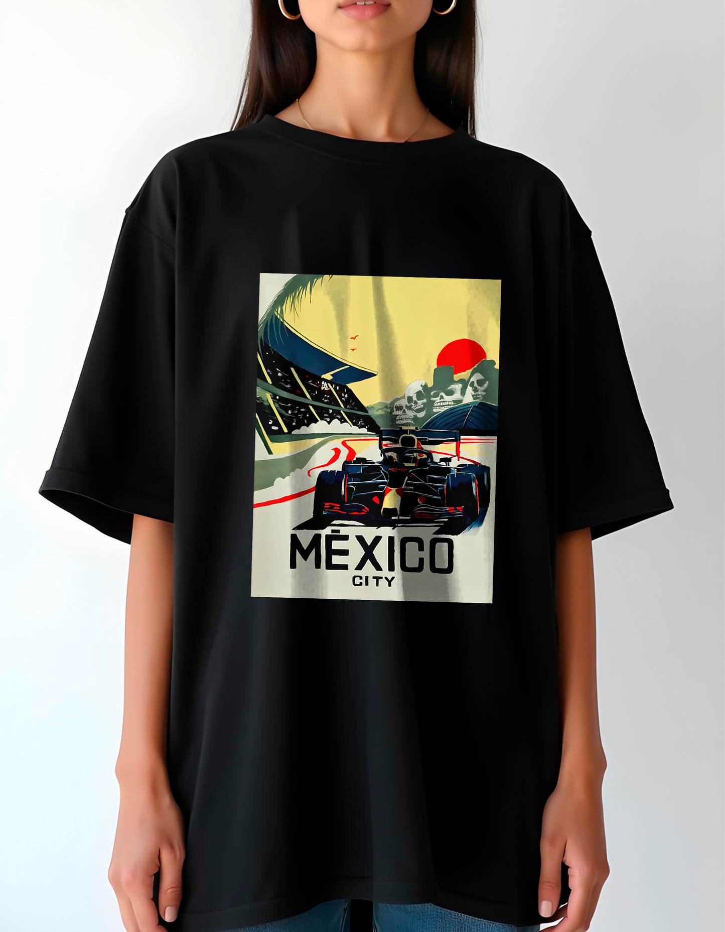 Playera oversize - Checo Pérez #4