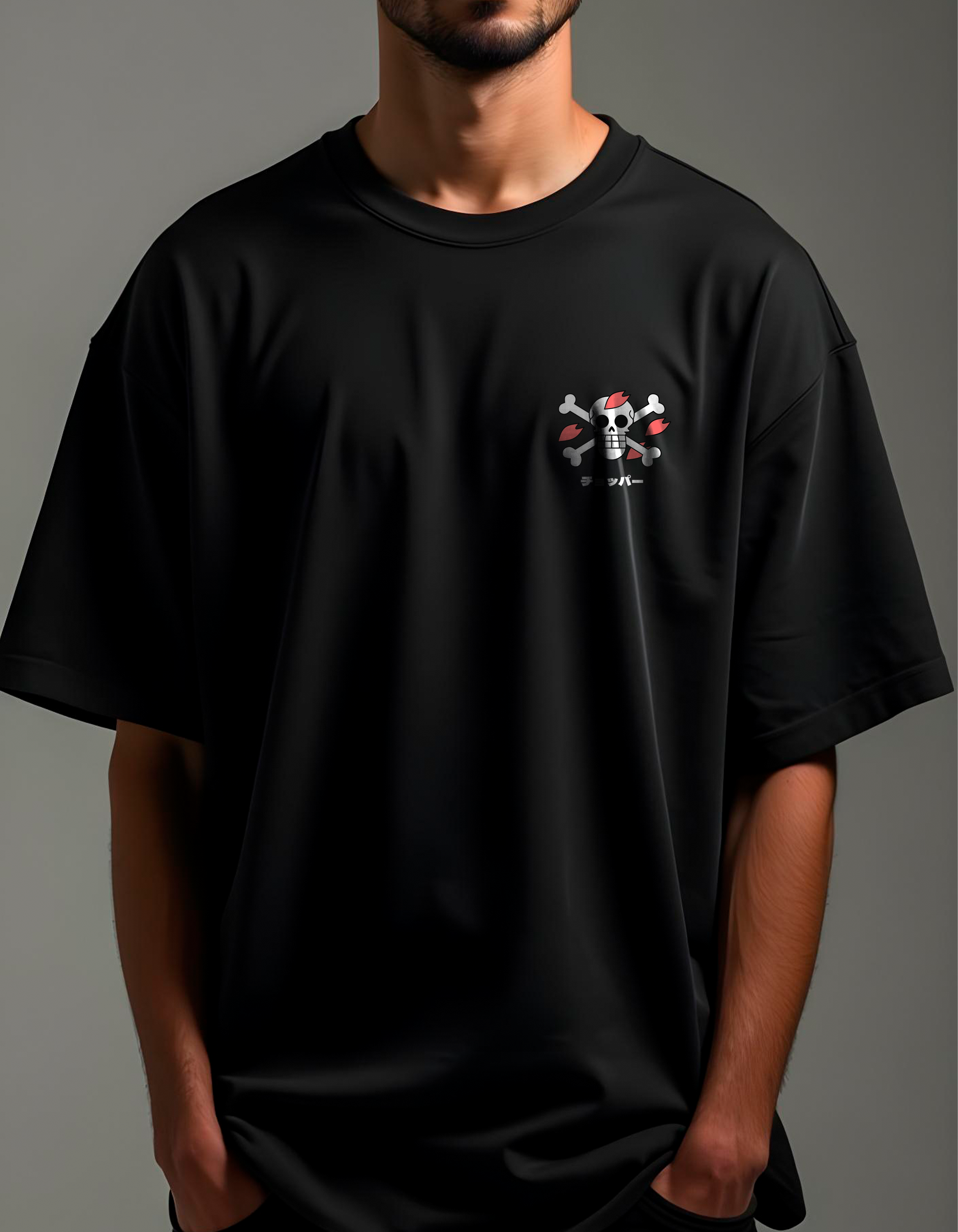 Playera oversize One piece - Chopper #1