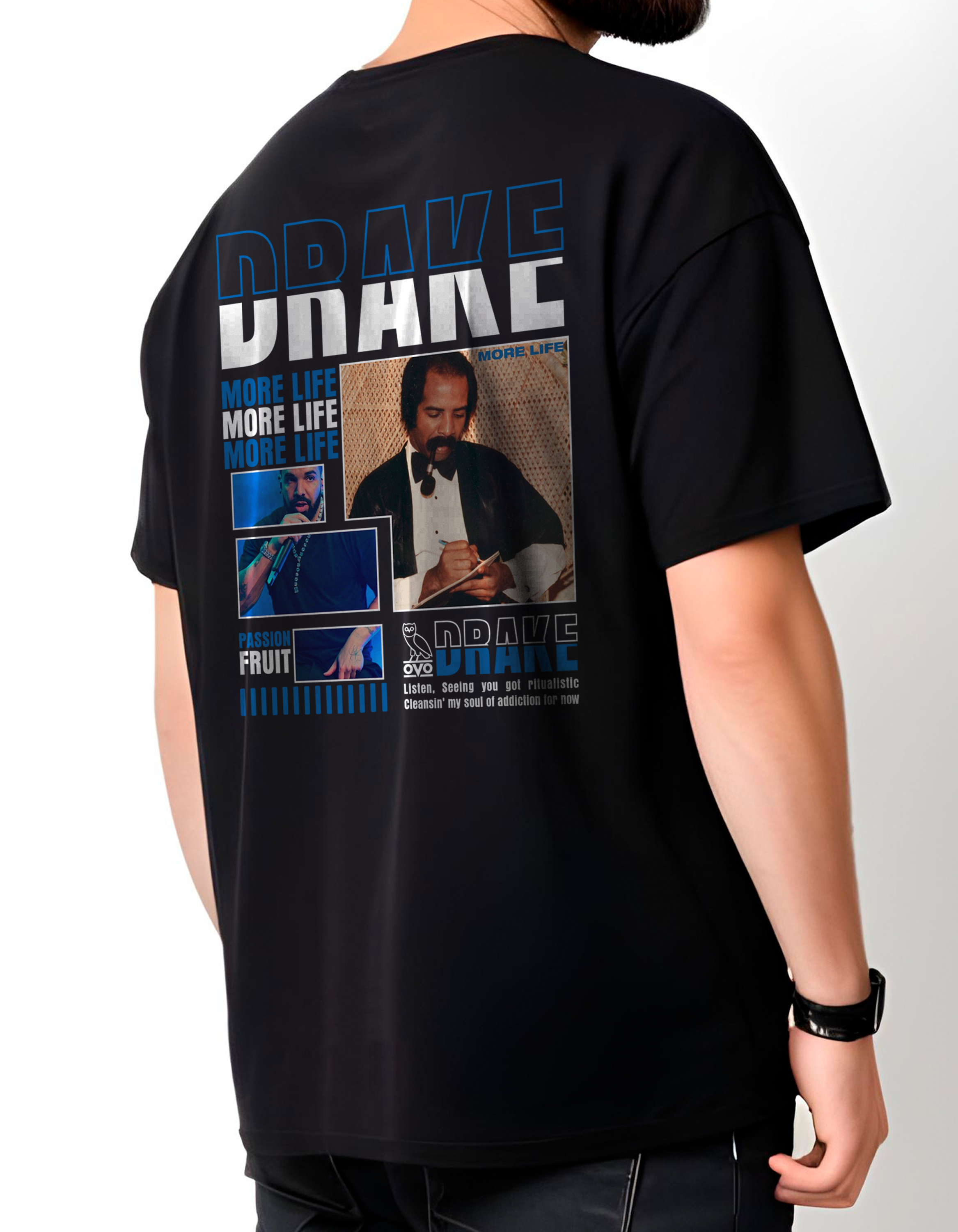 Playera oversize Drake #3