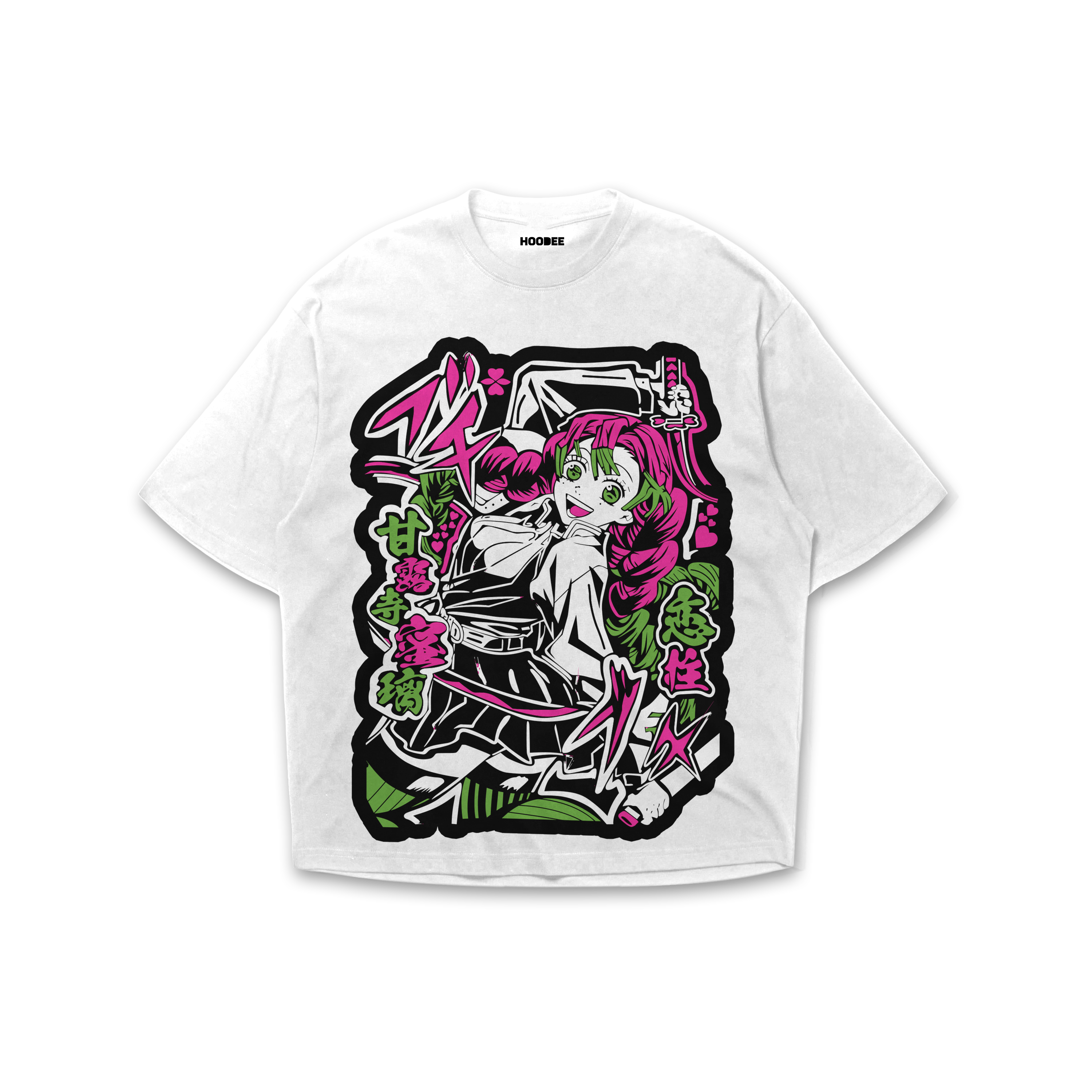Playera oversize Demon slayer - Mitsuri Kanroji