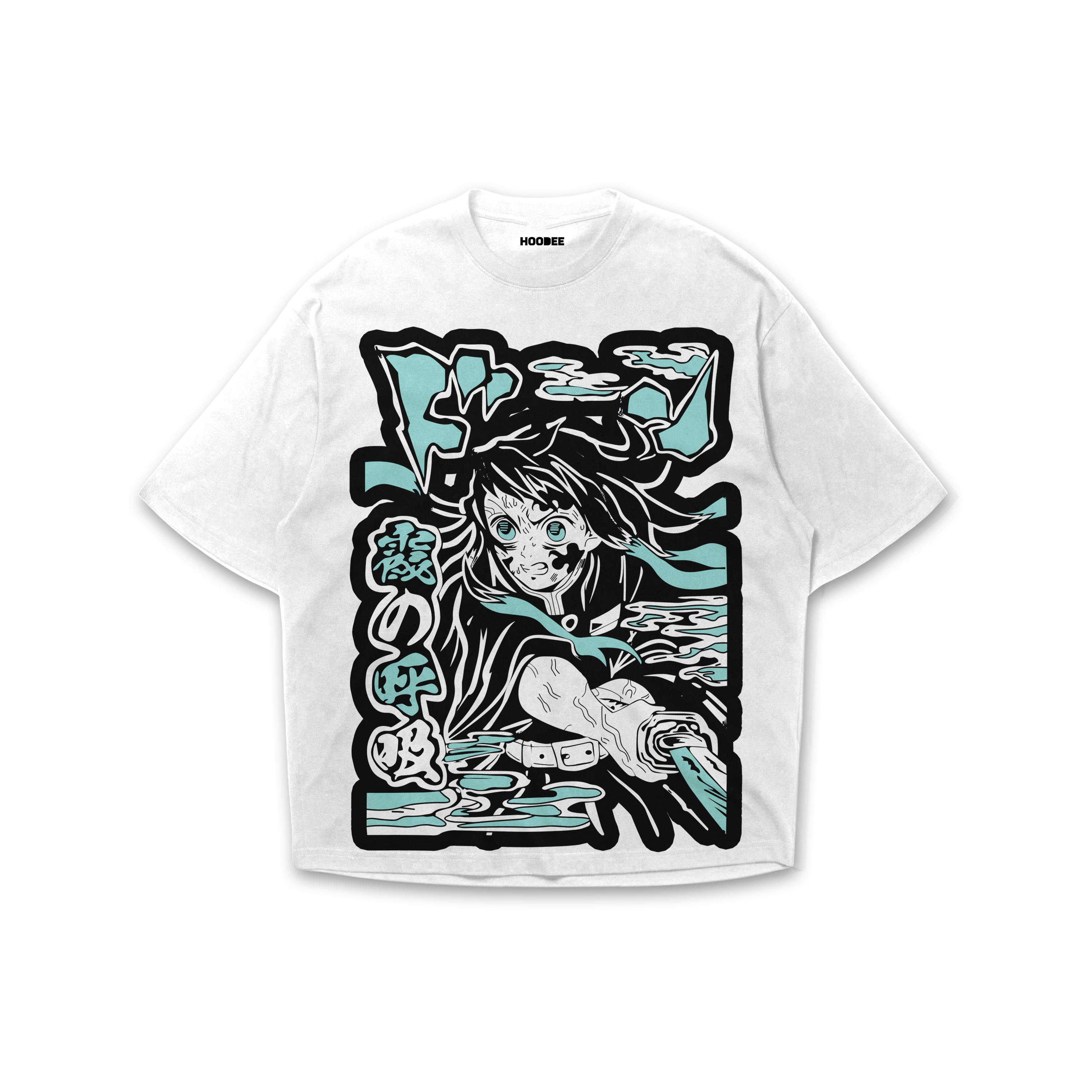 Playera oversize Demon slayer - Muichiro Tokito