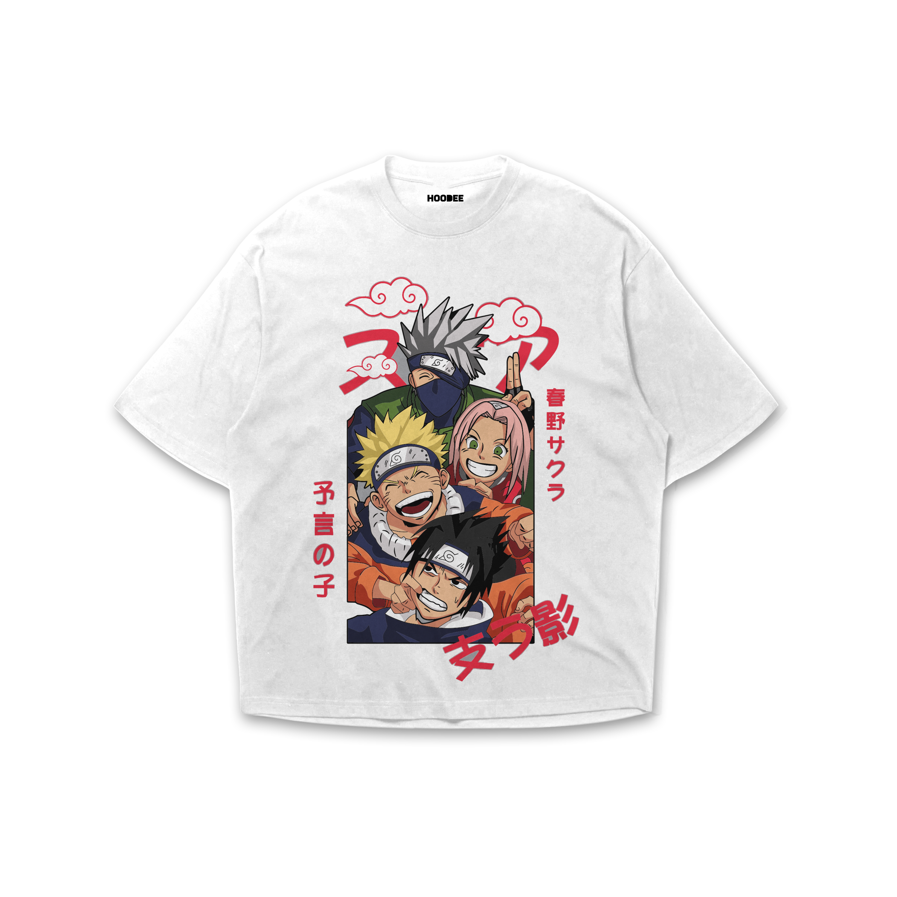 Playera oversize Naruto #7
