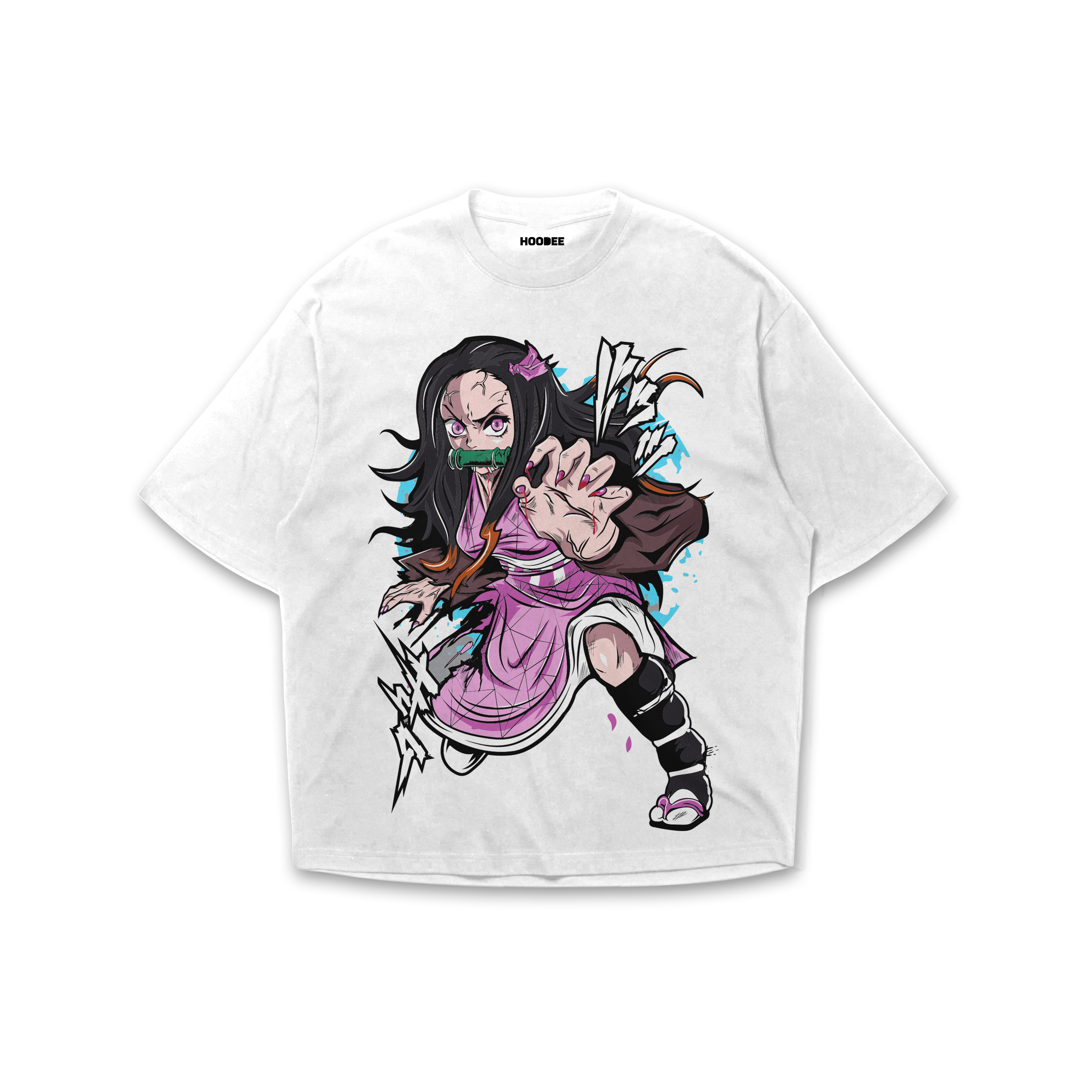 Playera oversize Demon slayer - Nezuko kamado