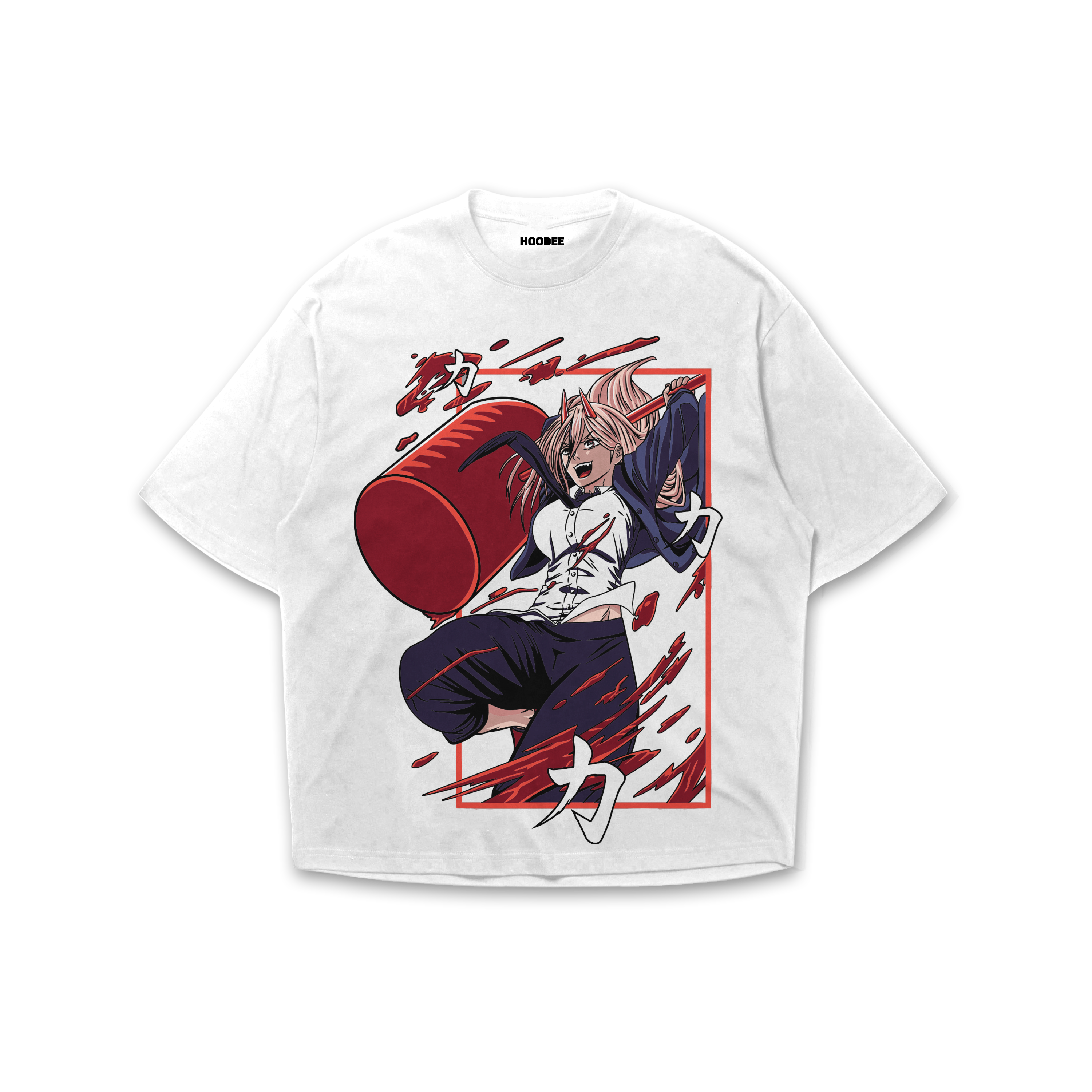 Playera oversize Chainsaw man - Power #2
