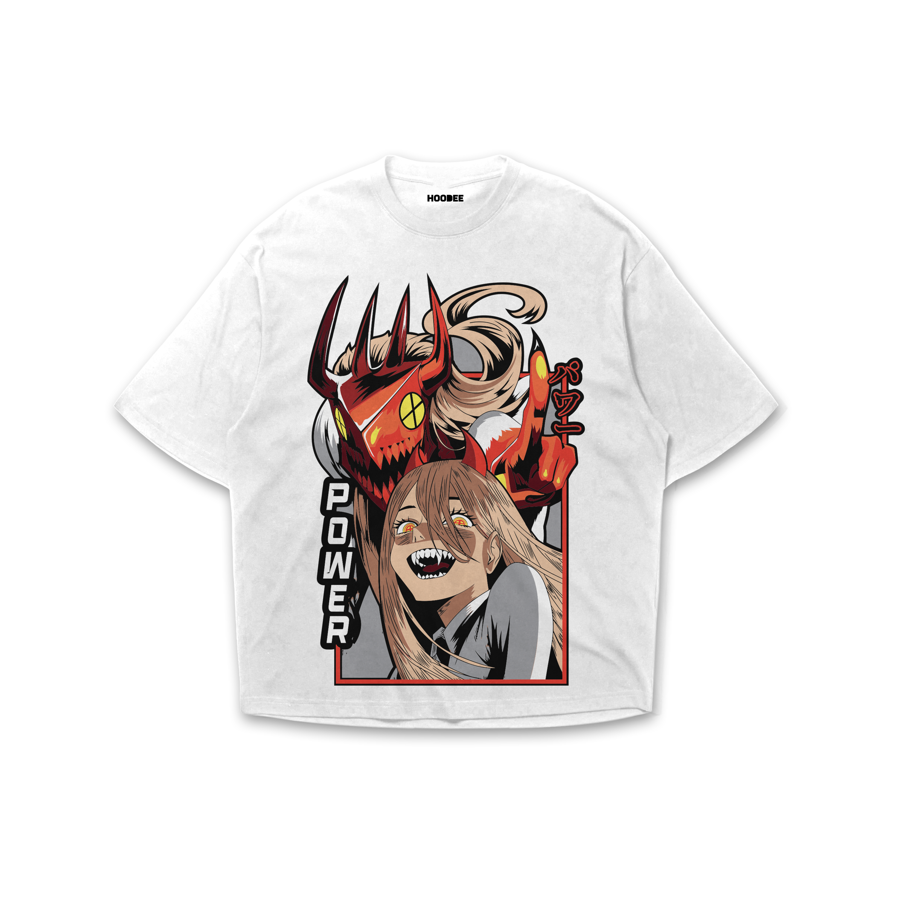 Playera oversize Chainsaw man - Power #3