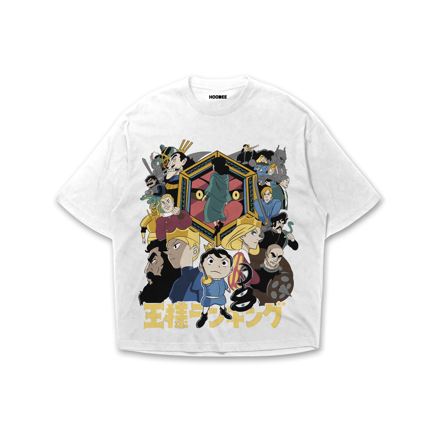 Playera oversize Ranking of Kings
