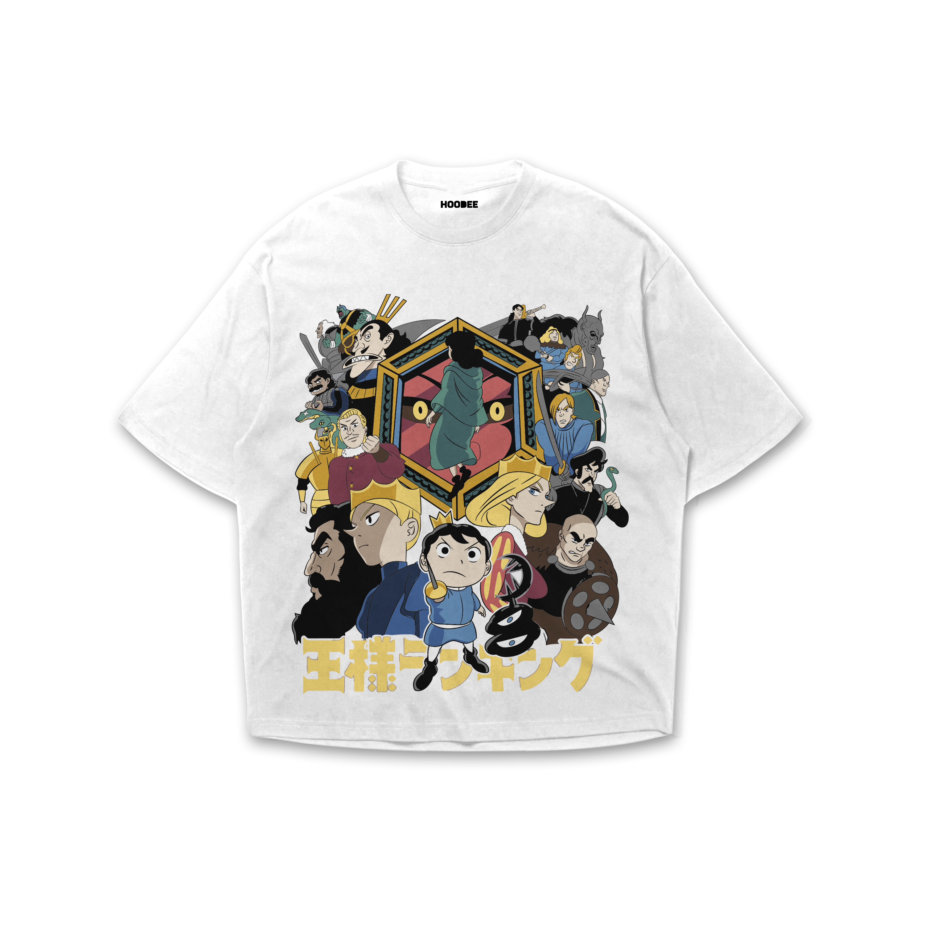 Playera oversize Ranking of Kings