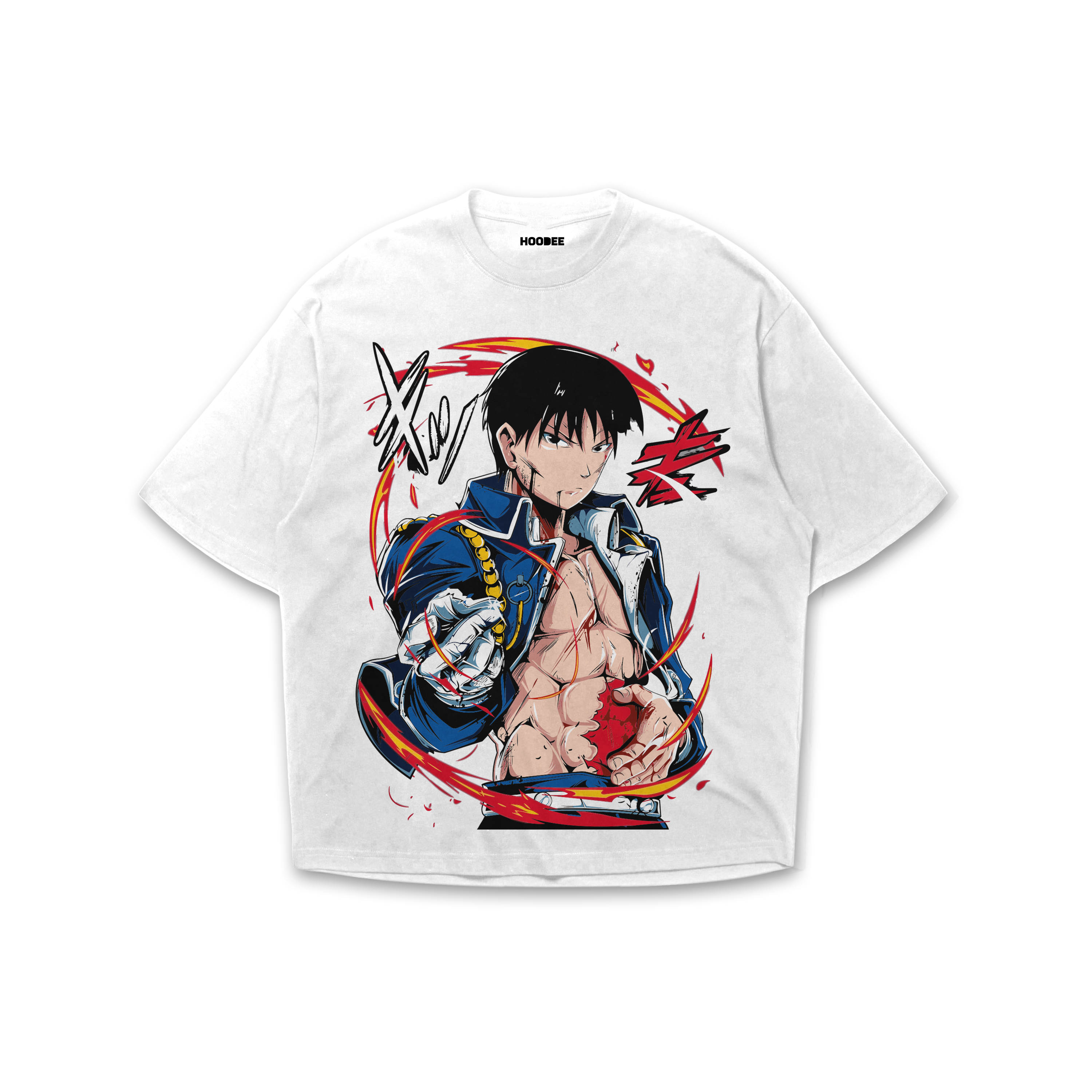 Playera oversize Fullmetal Alchemist - Roy Mustang #1
