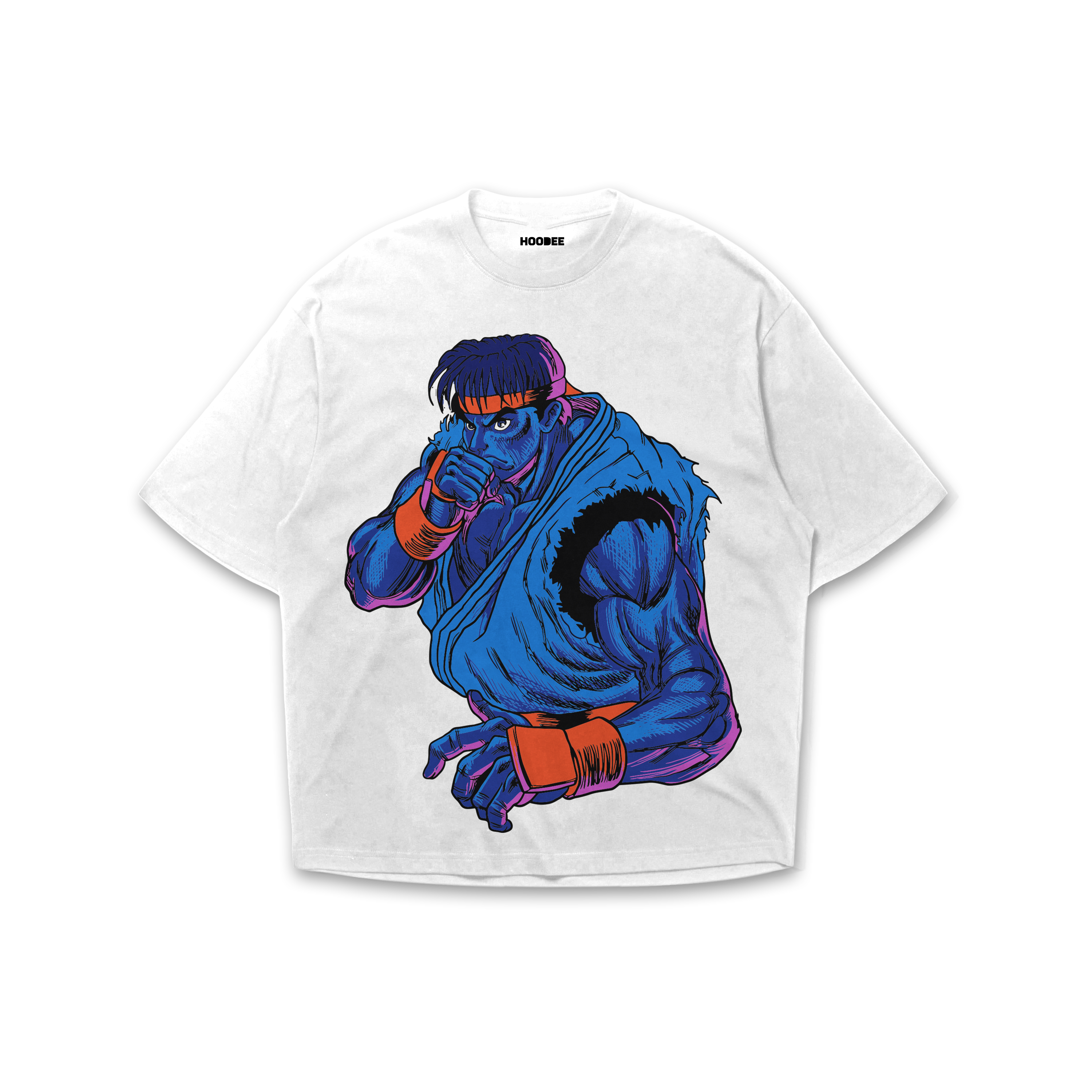 Playera oversize Street Fighter - Ryu