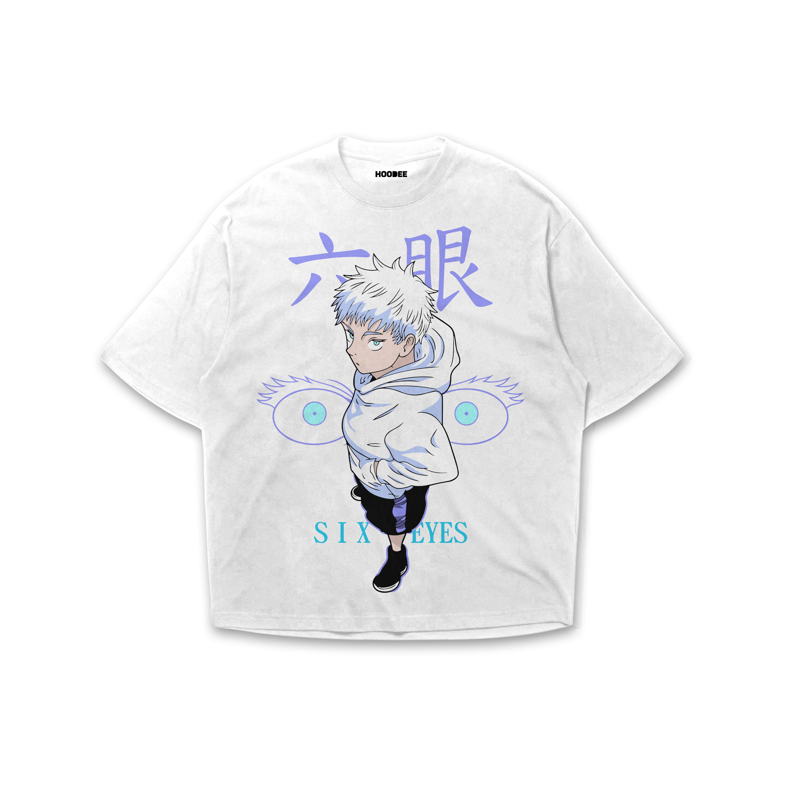 Playera oversize Jujutsu kaisen - Satoru gojō #4