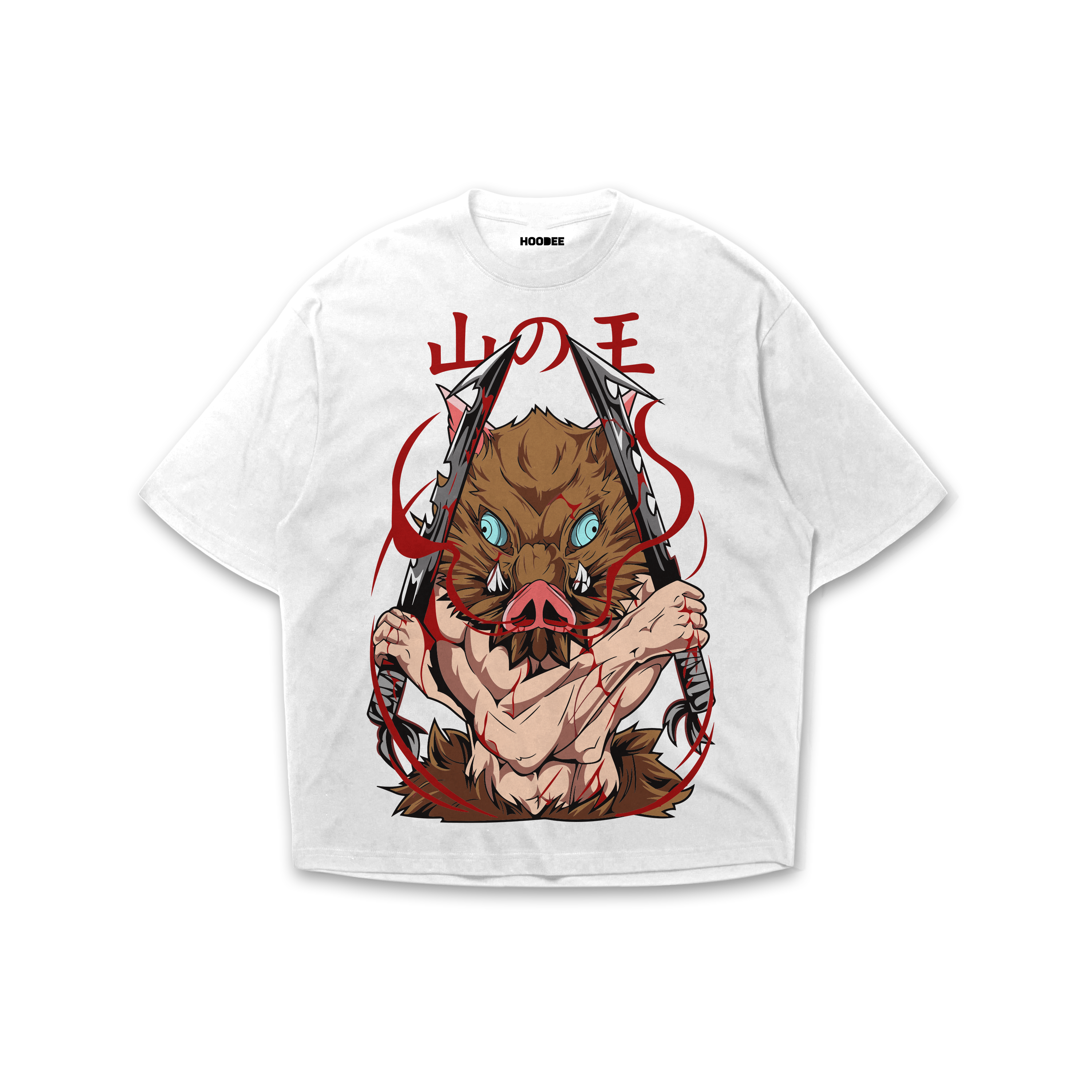 Playera oversize Demon Slayer - Inosuke Hashibira