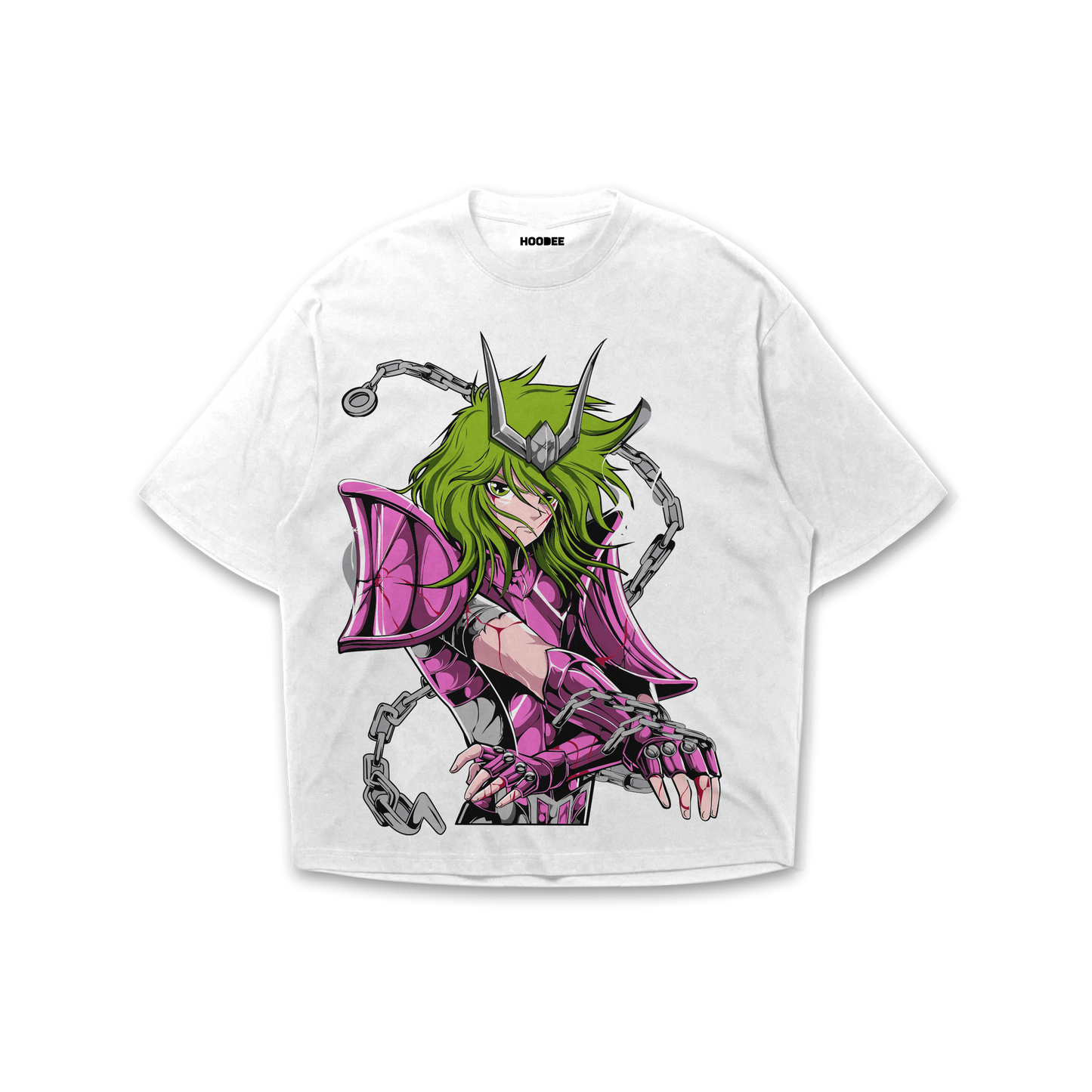 Playera oversize Caballeros del zodiaco - Shun ex