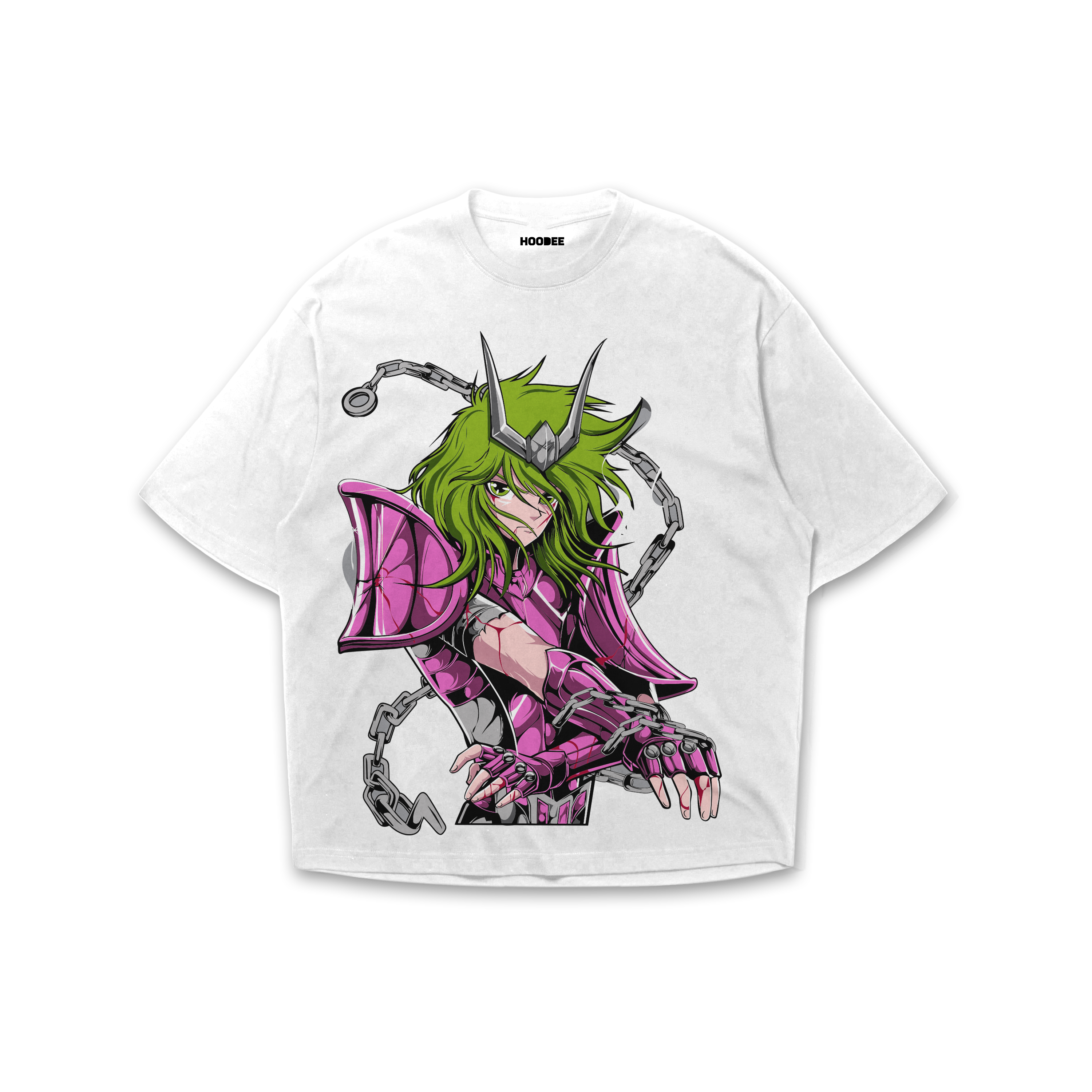 Playera oversize Caballeros del zodiaco - Shun ex