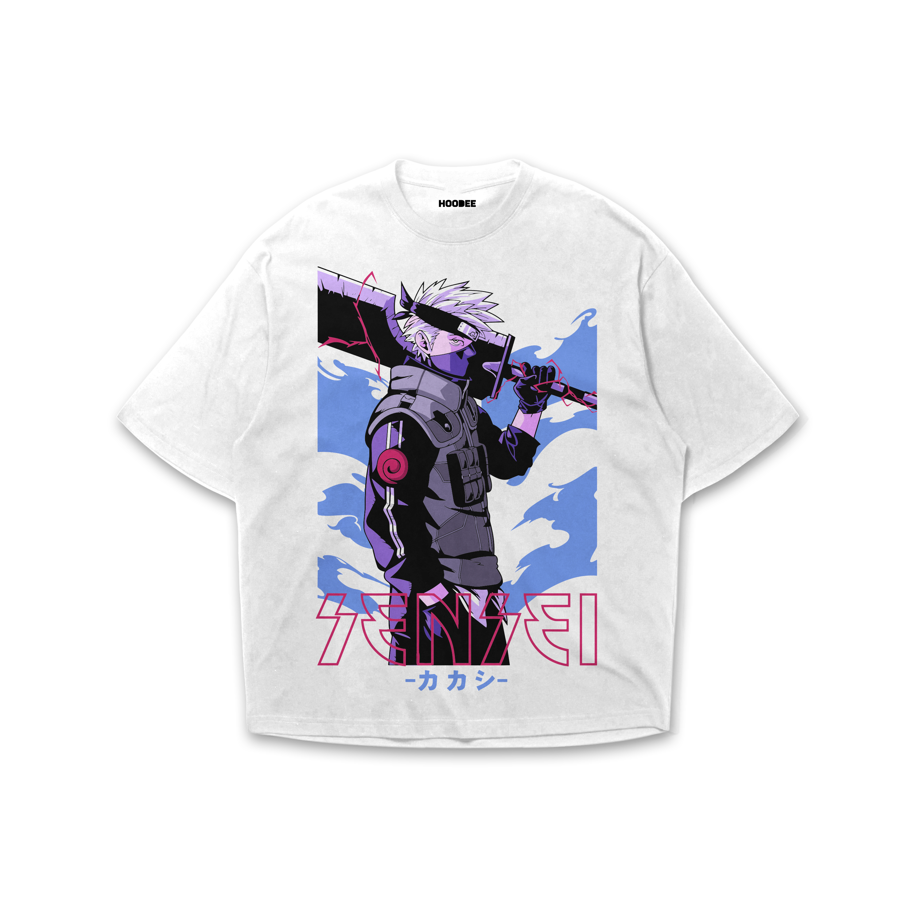 Playera oversize Naruto - Kakashi Sensei