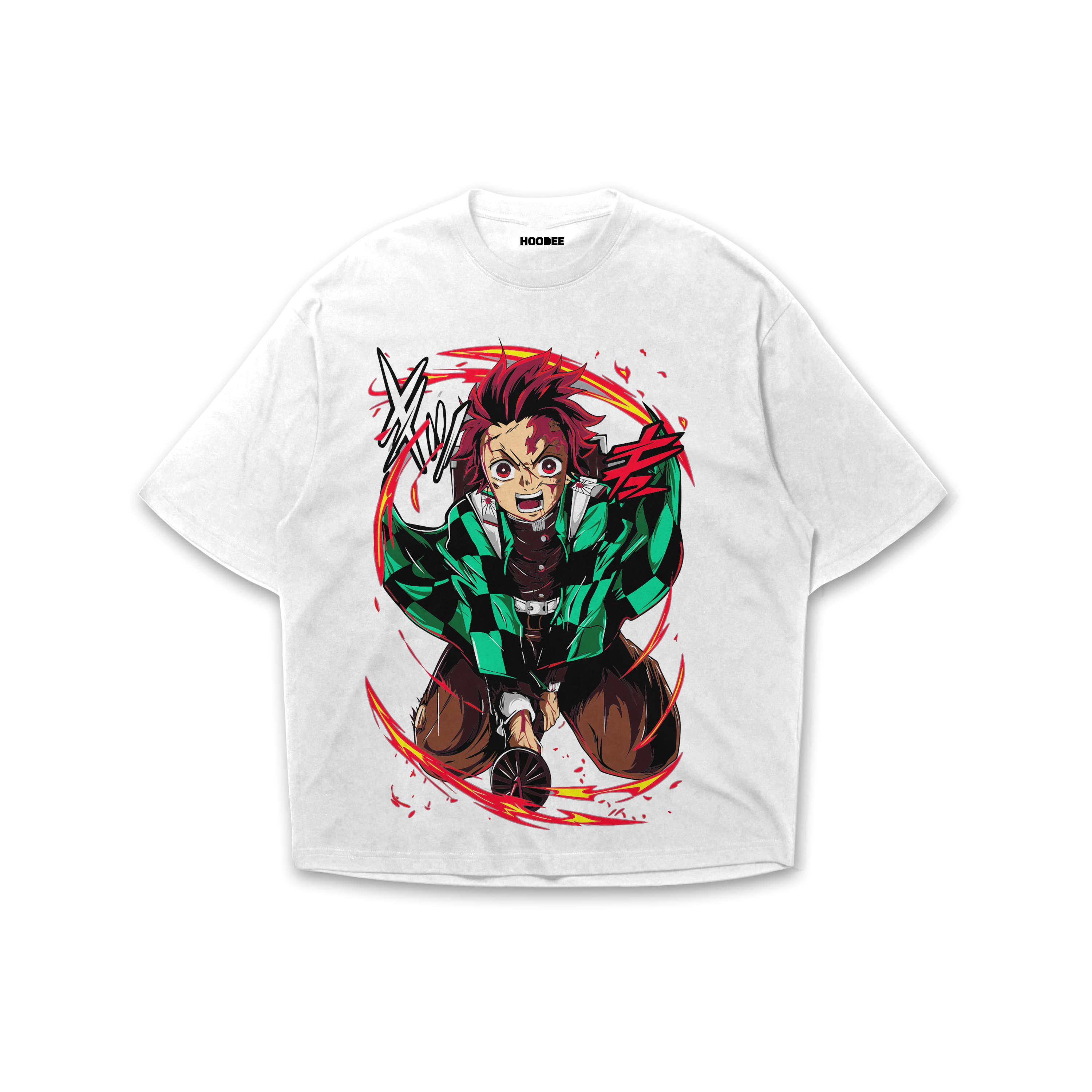Playera oversize Demon slayer - Tanjiro Kamado